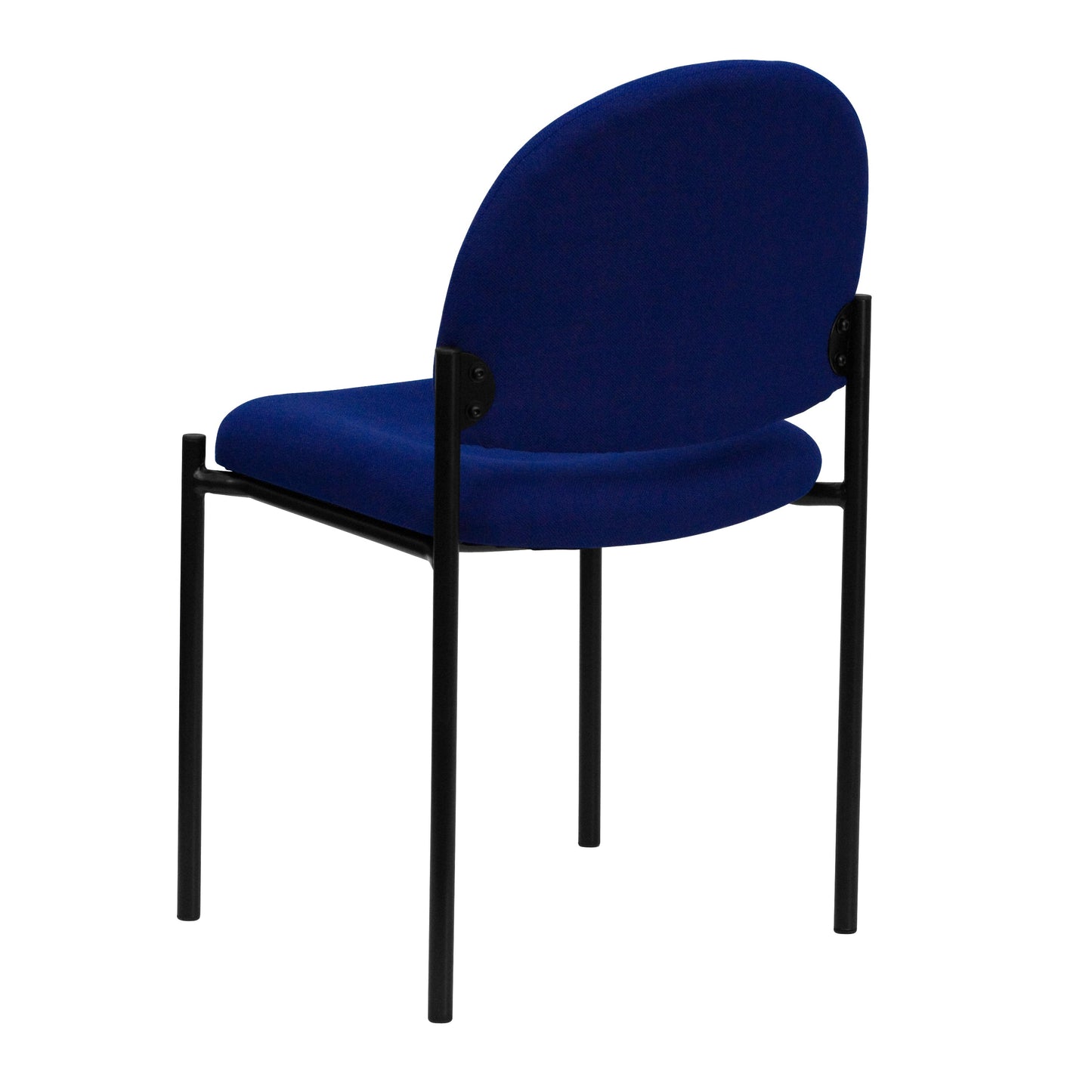 Navy Fabric Stack Chair BT-515-1-NVY-GG