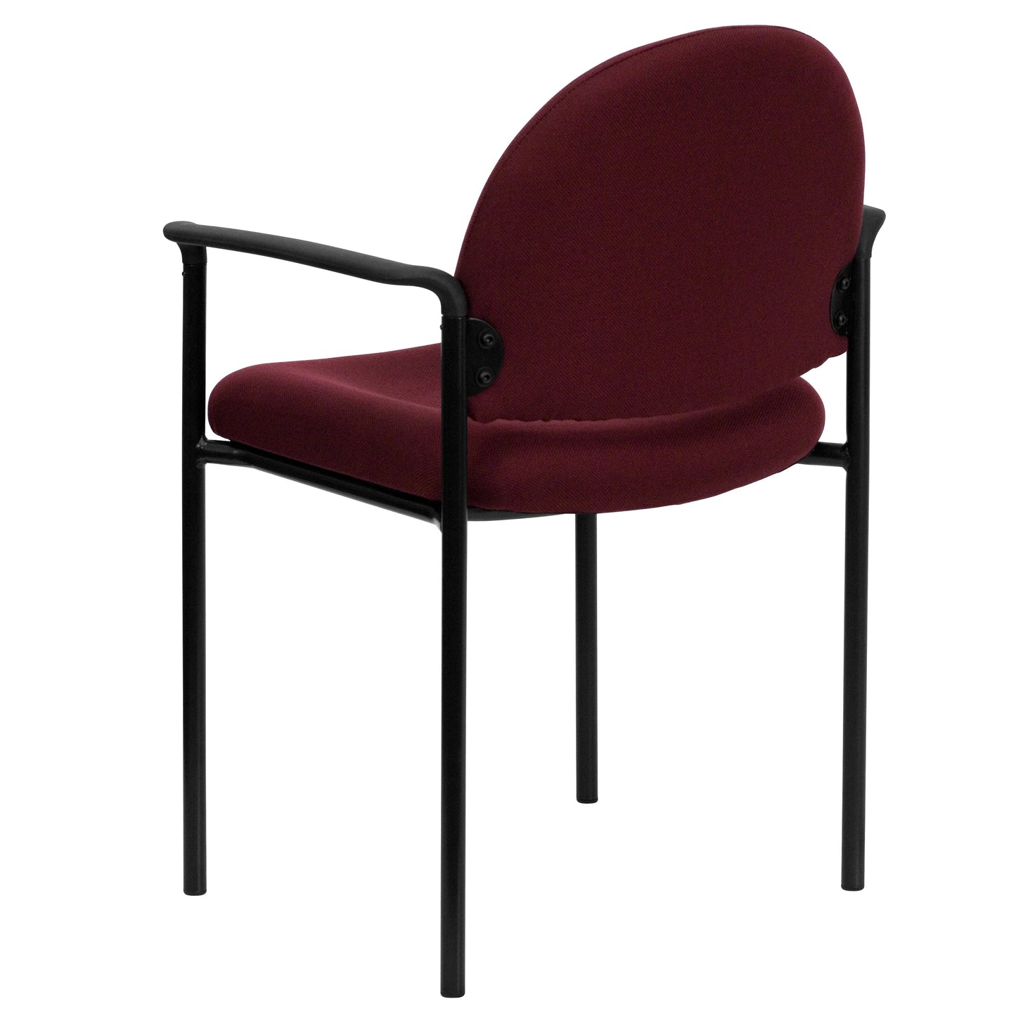 Burgundy Fabric Stack Chair BT-516-1-BY-GG