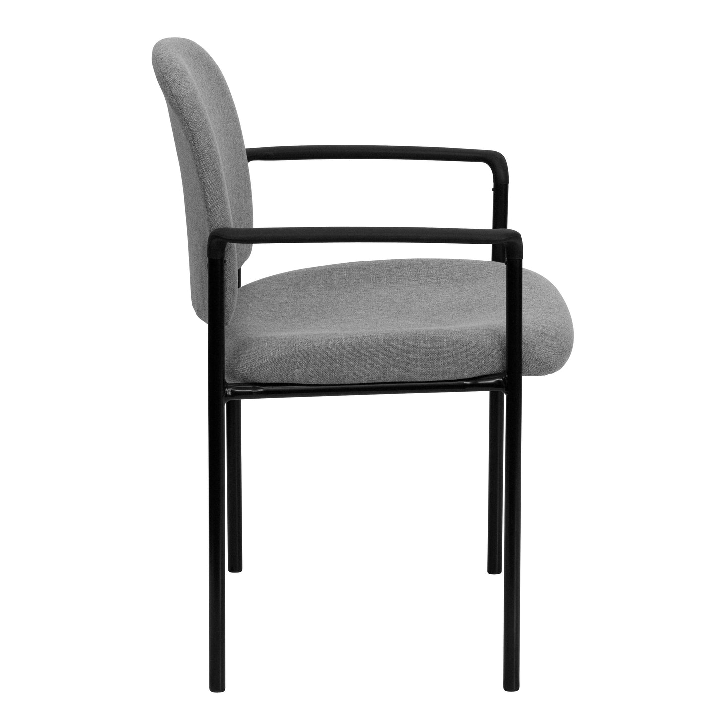 Gray Fabric Stack Chair BT-516-1-GY-GG