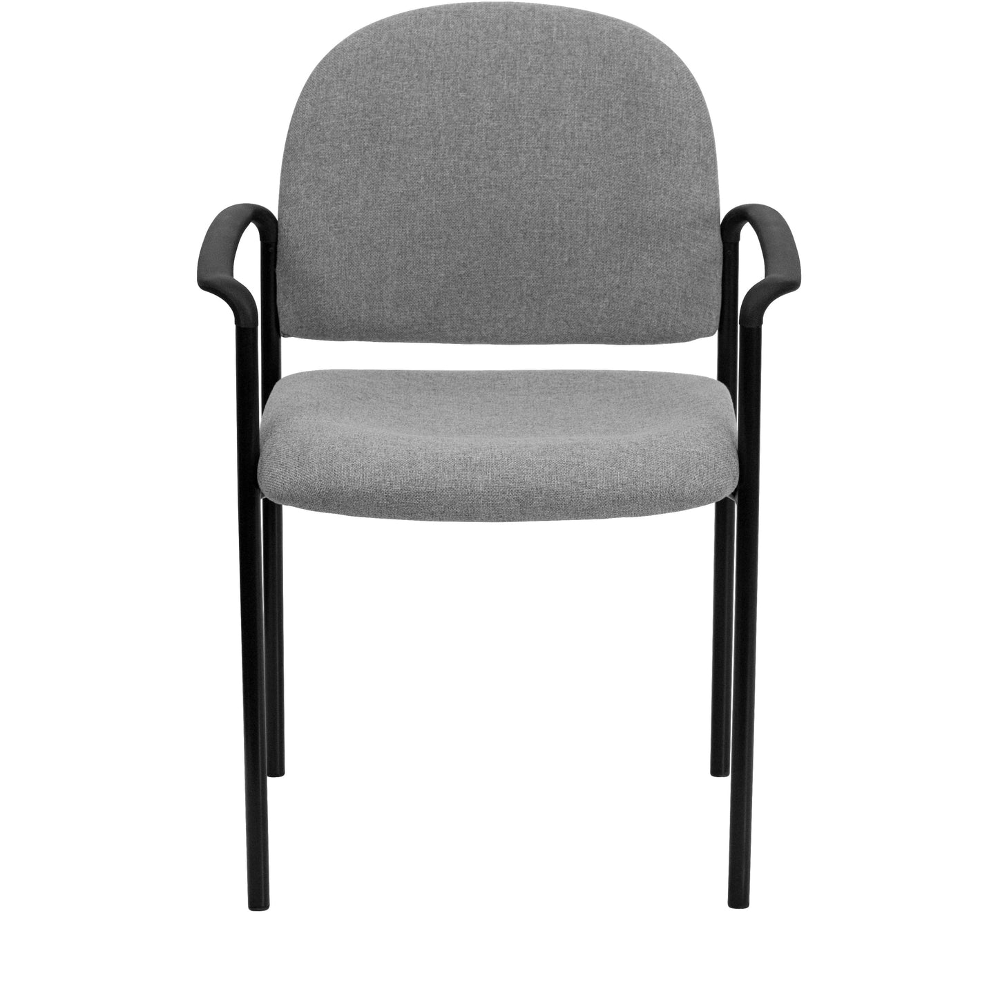 Gray Fabric Stack Chair BT-516-1-GY-GG