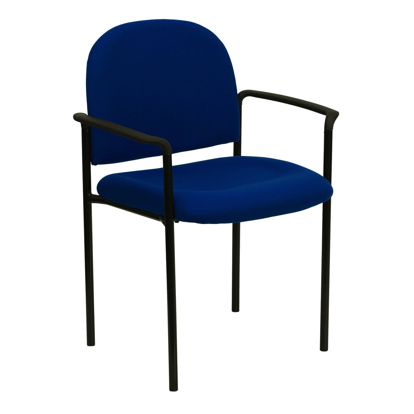 Navy Fabric Stack Chair BT-516-1-NVY-GG