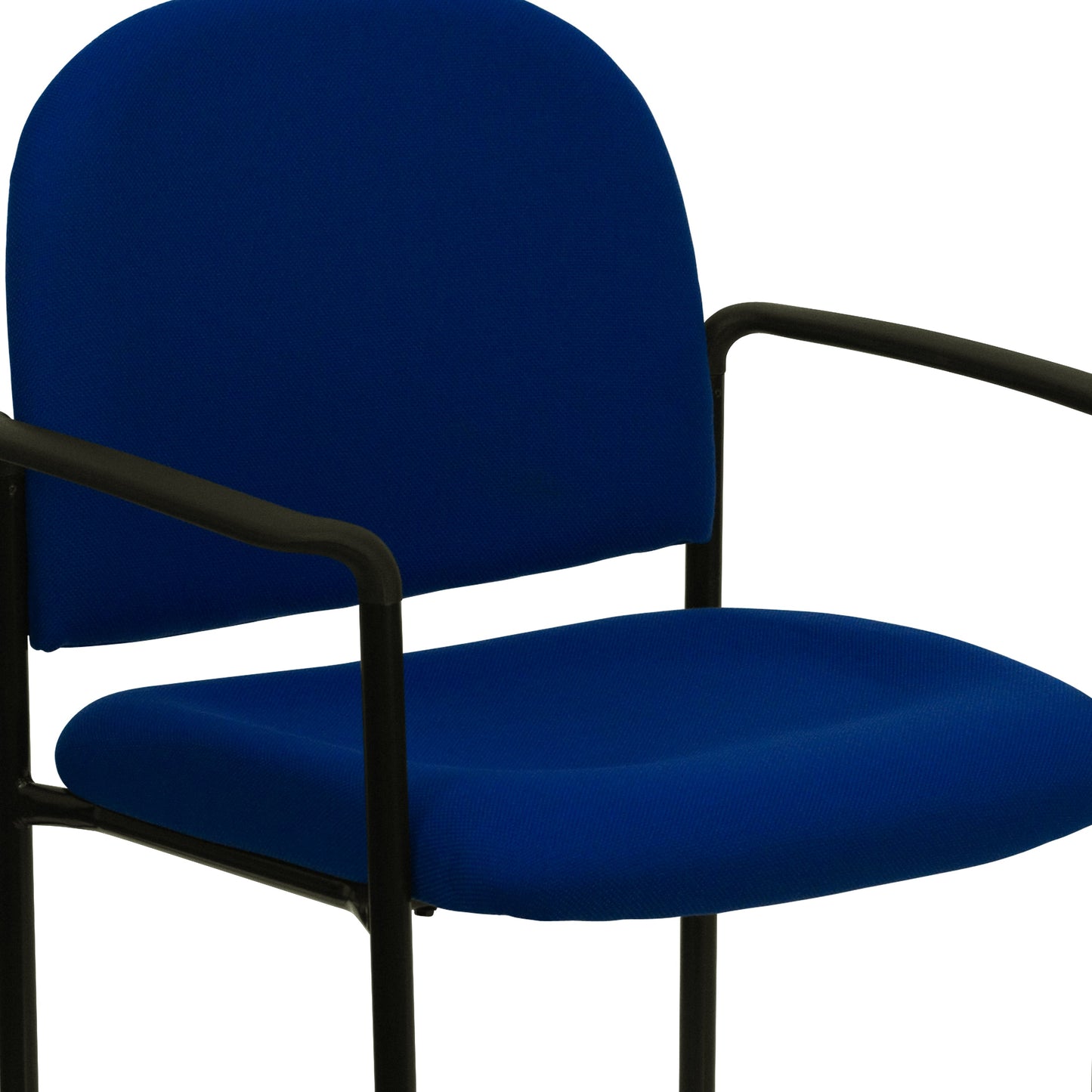 Navy Fabric Stack Chair BT-516-1-NVY-GG