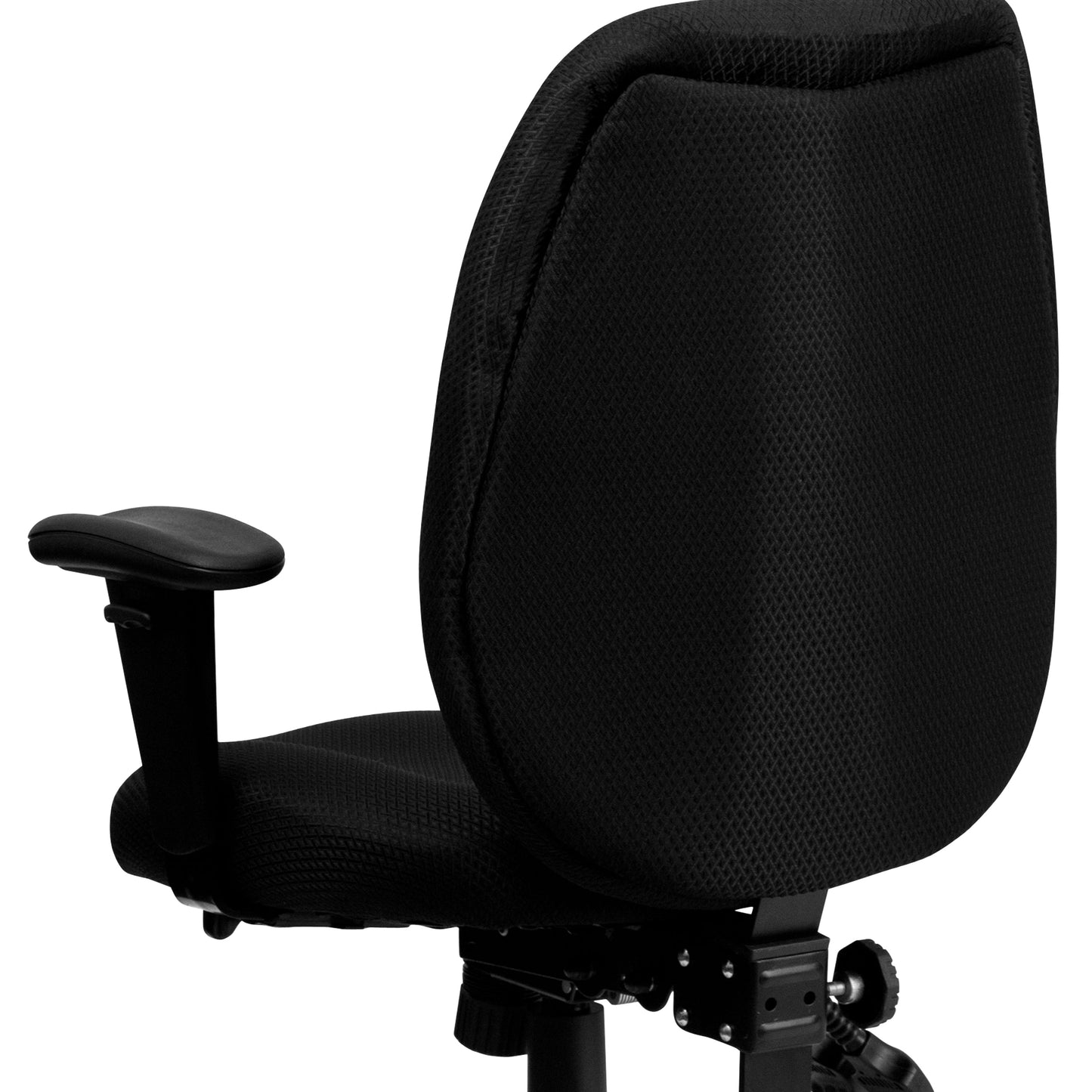 Black High Back Fabric Chair BT-6191H-BK-GG