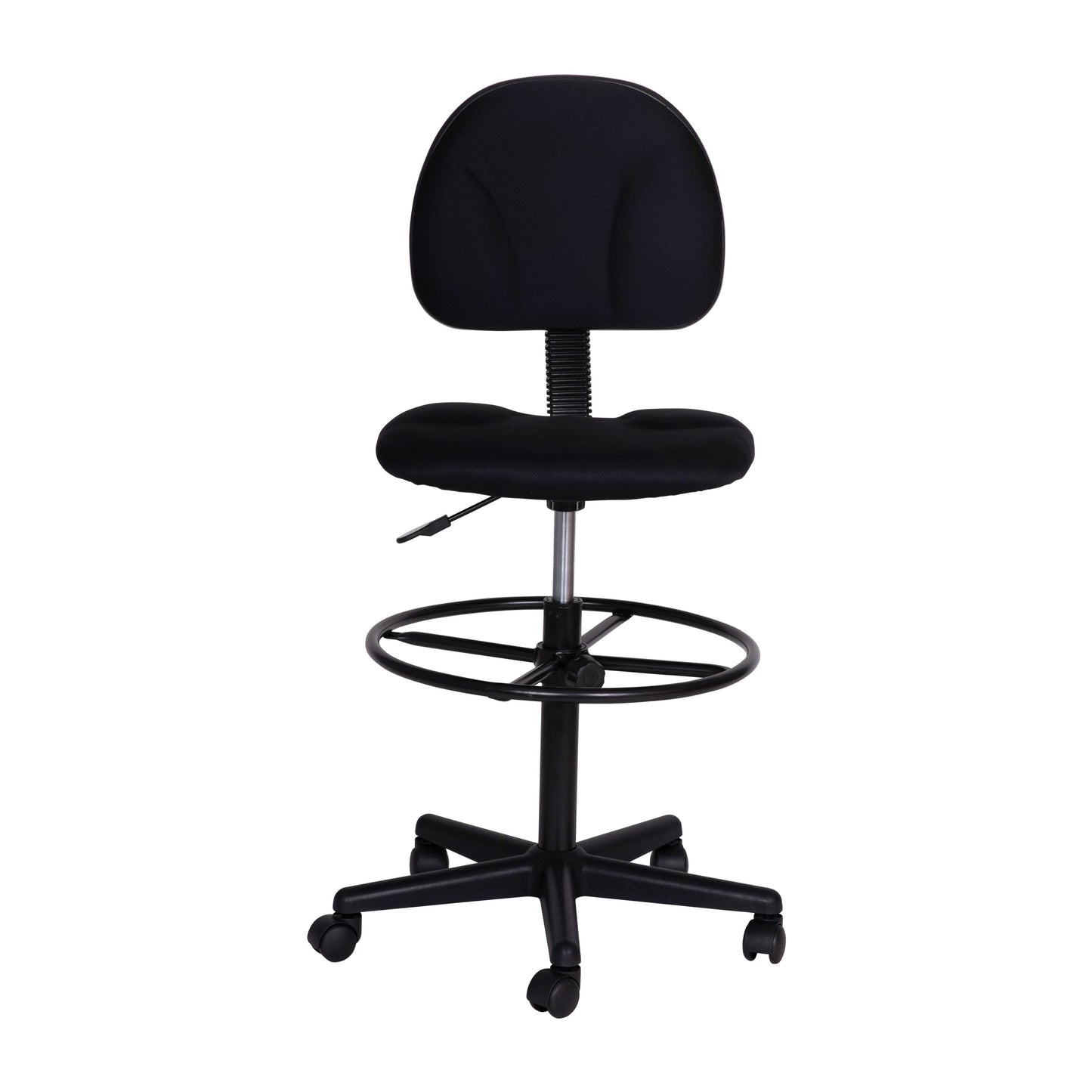 Black Fabric Draft Chair BT-659-BLACK-GG