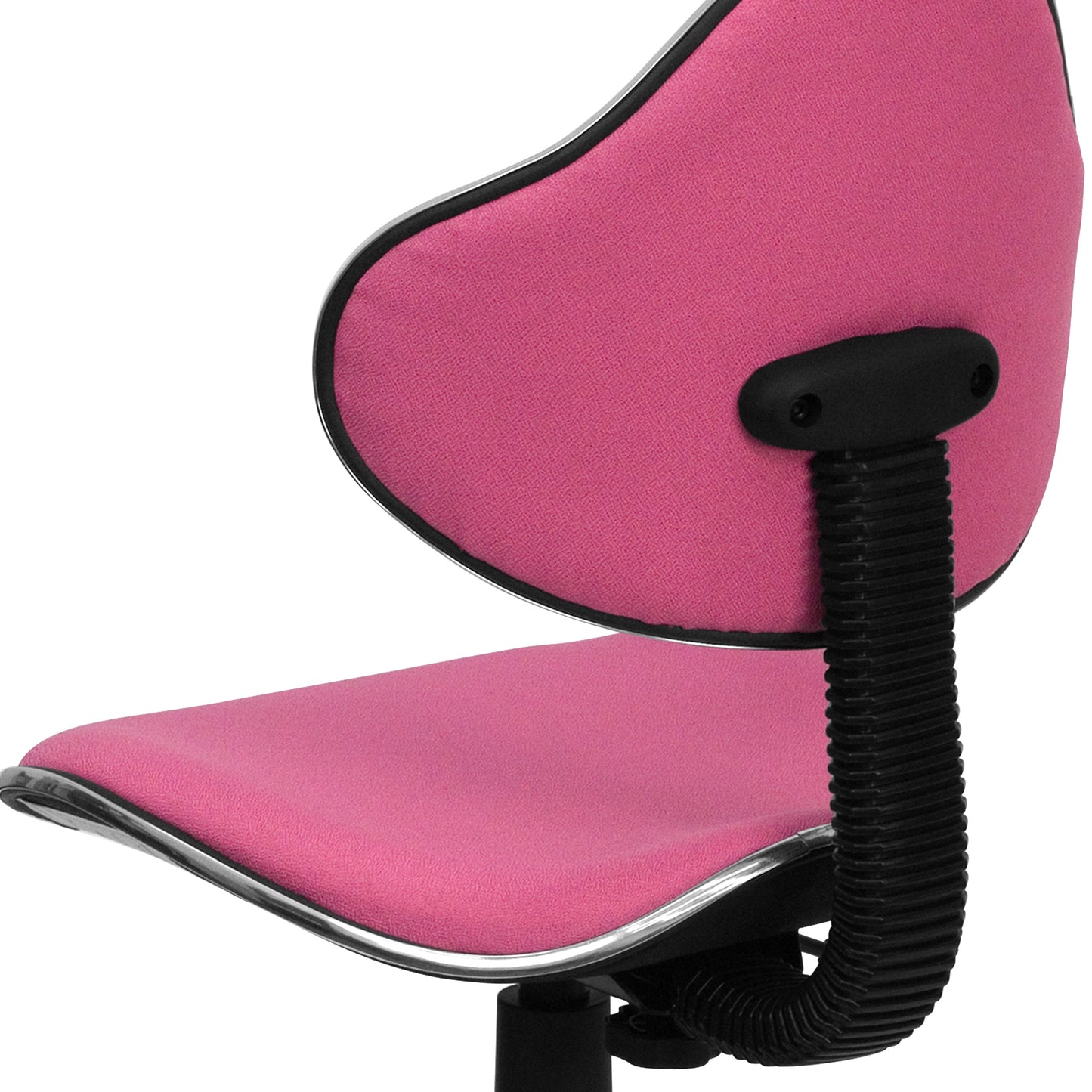 Pink Low Back Task Chair BT-699-PINK-GG