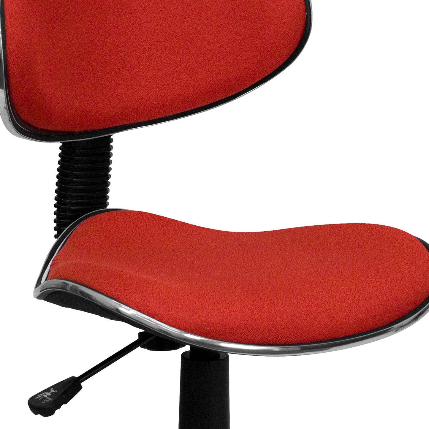 Red Low Back Task Chair BT-699-RED-GG