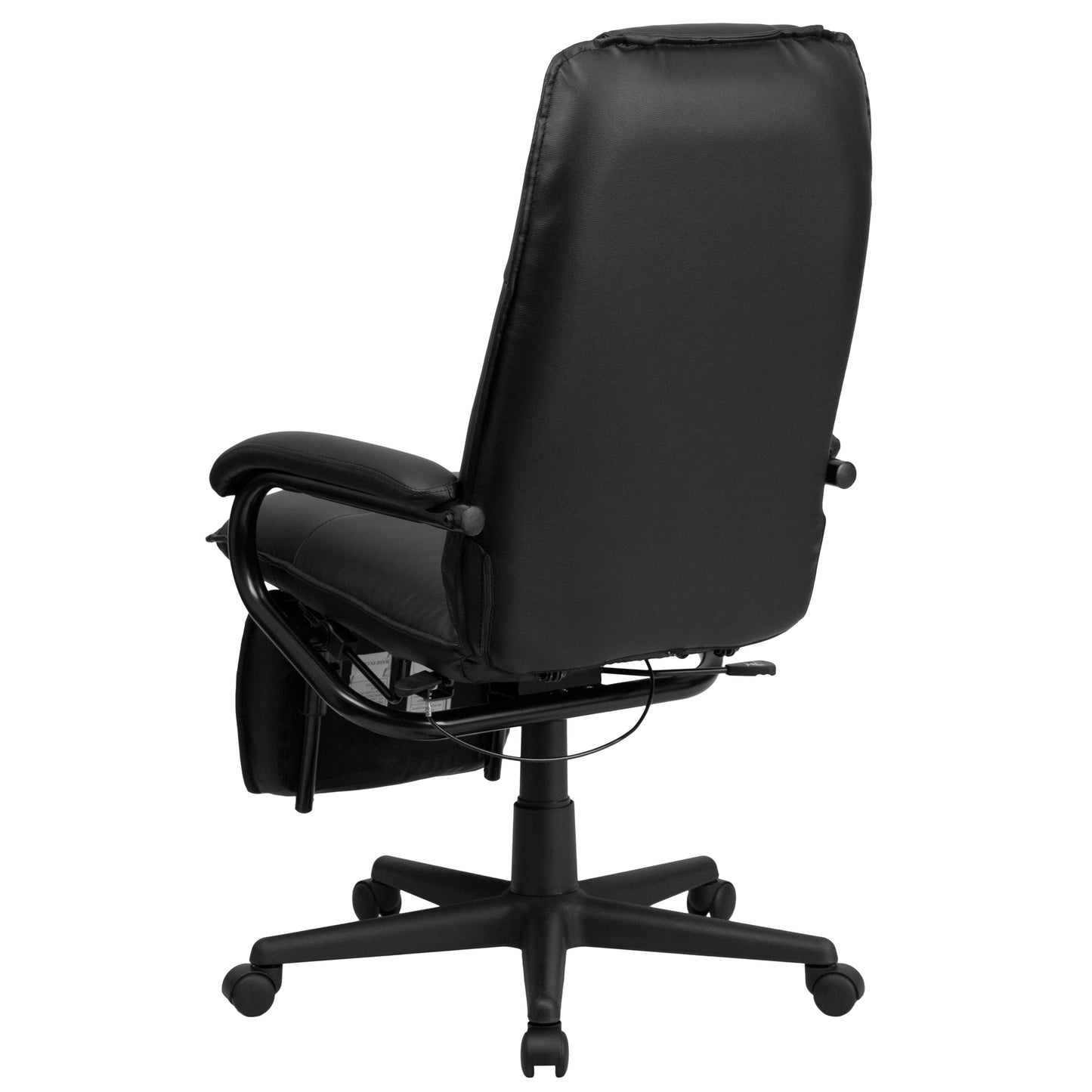 Black Reclining Leather Chair BT-70172-BK-GG