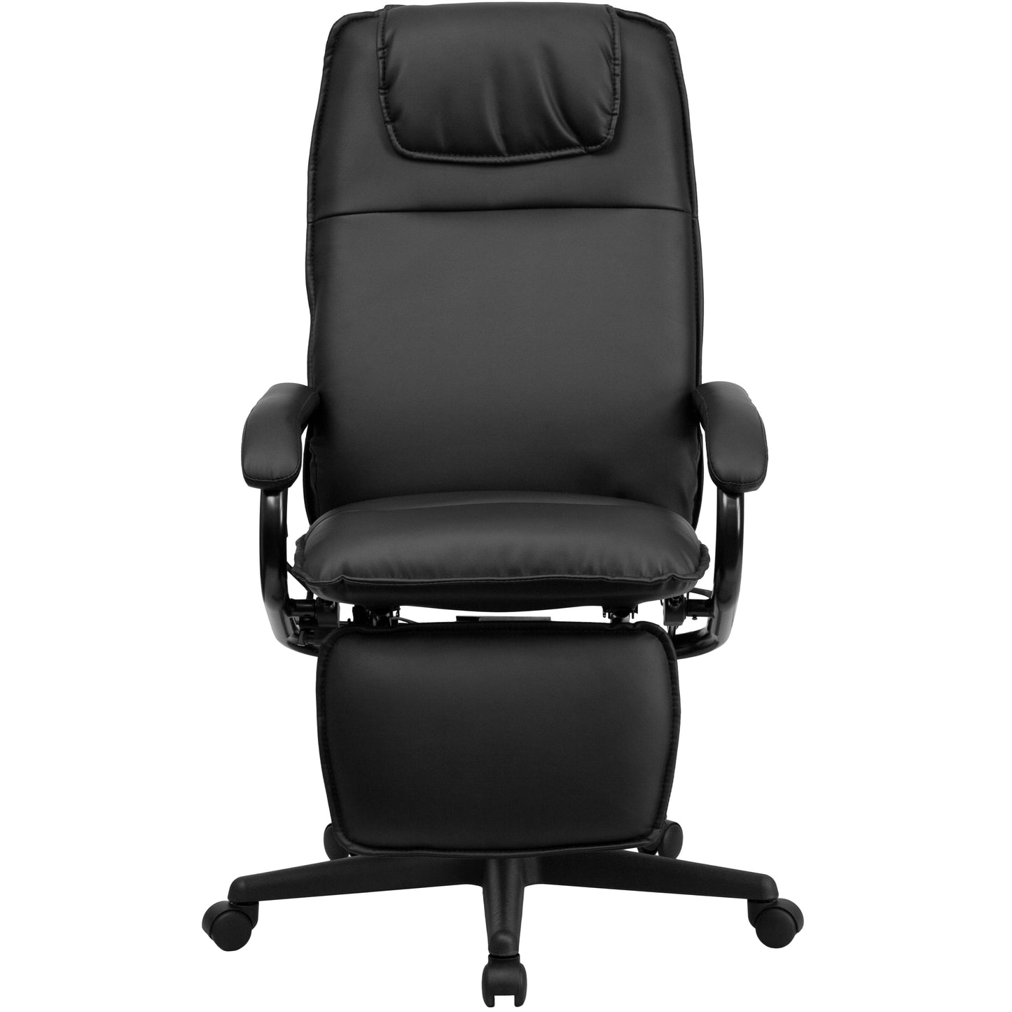 Black Reclining Leather Chair BT-70172-BK-GG