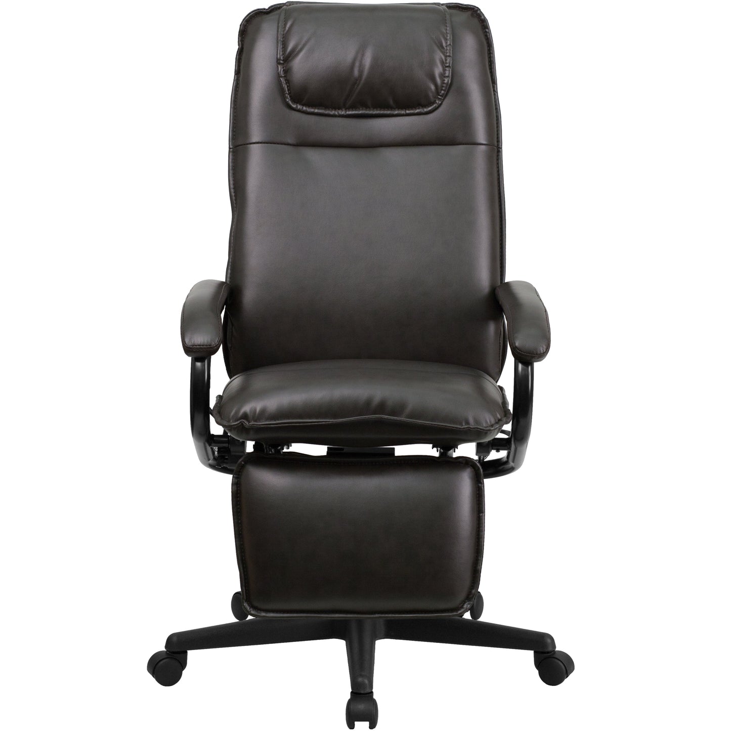 Brown Reclining Leather Chair BT-70172-BN-GG