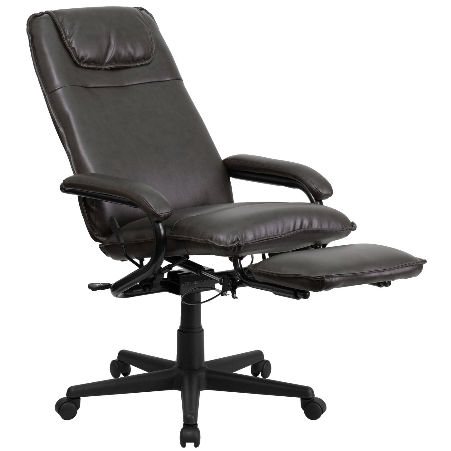 Brown Reclining Leather Chair BT-70172-BN-GG