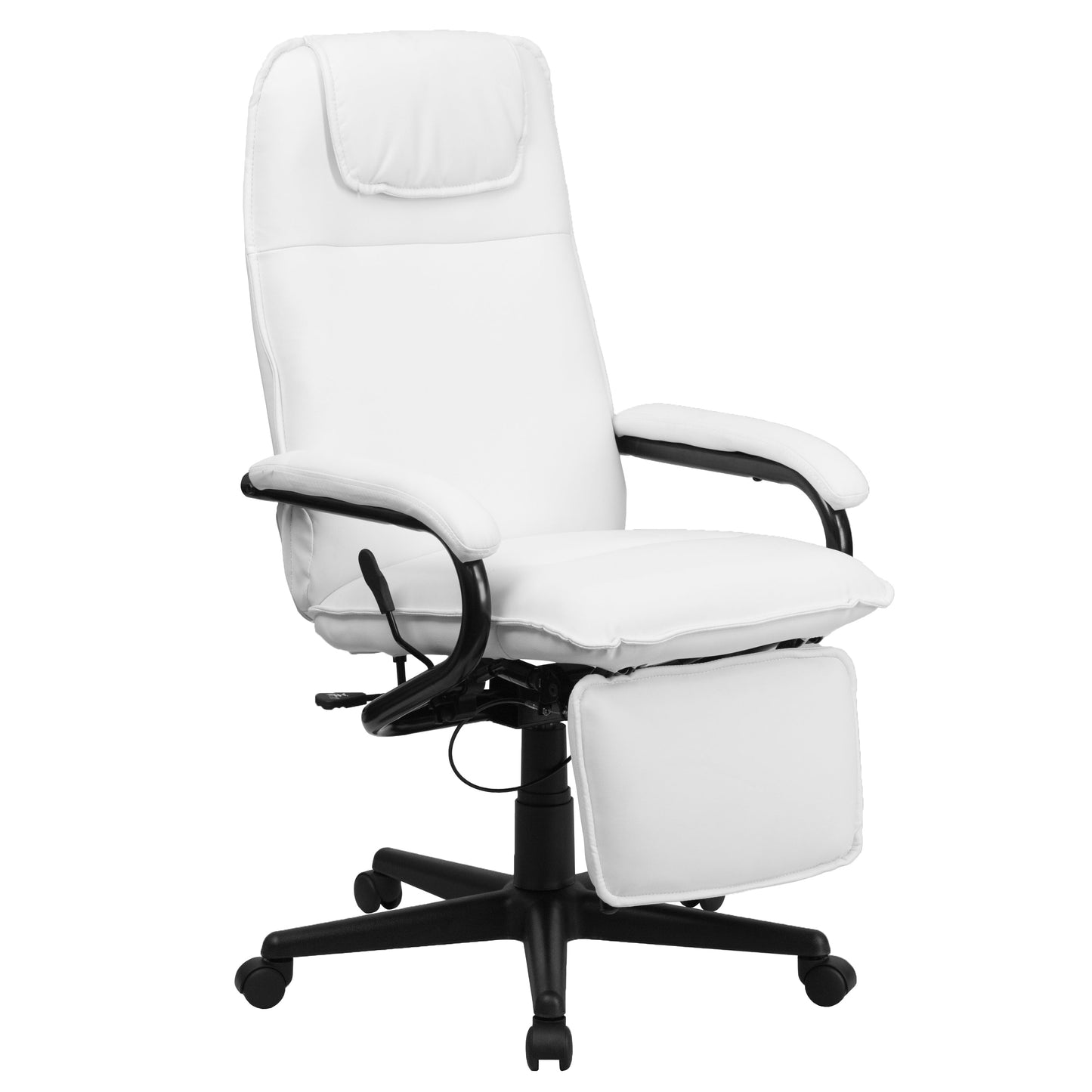 White Reclining Leather Chair BT-70172-WH-GG