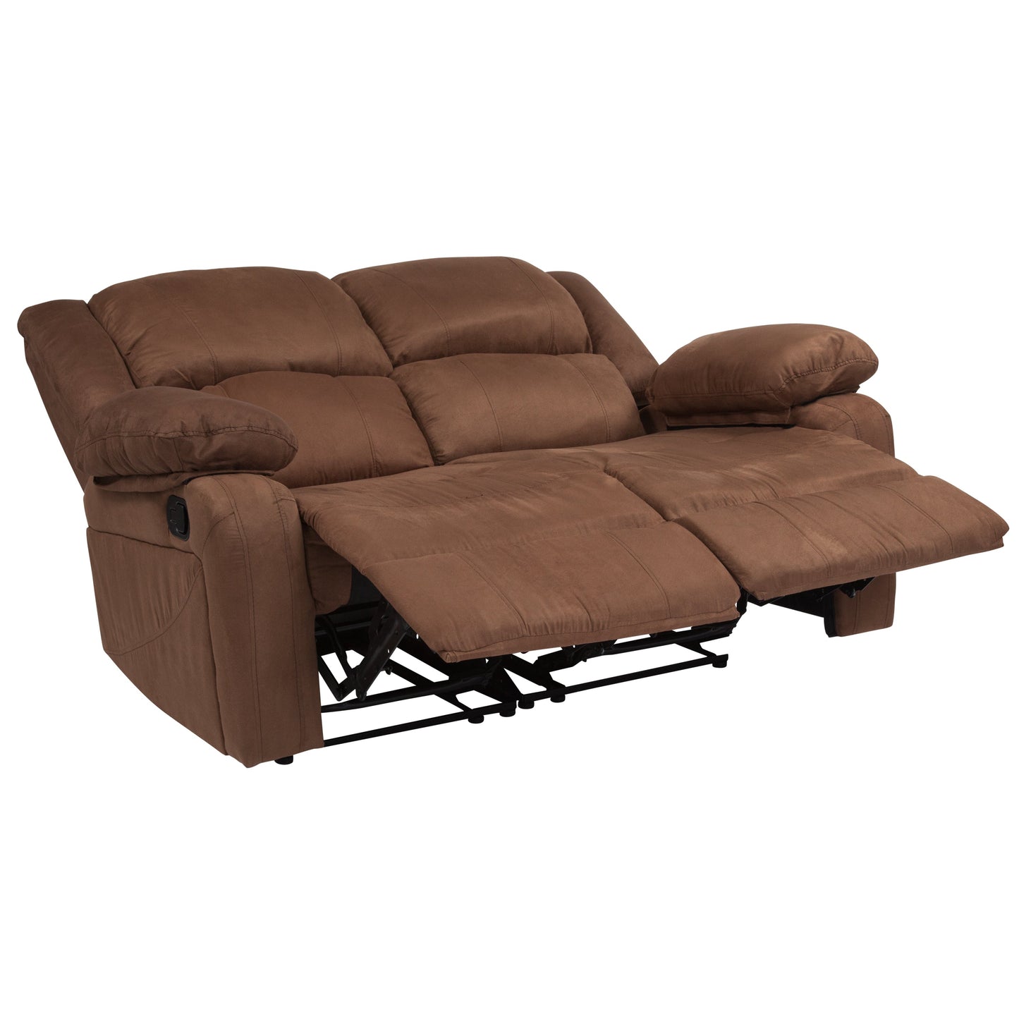 BN Microfiber Recline Loveseat BT-70597-LS-BN-MIC-GG