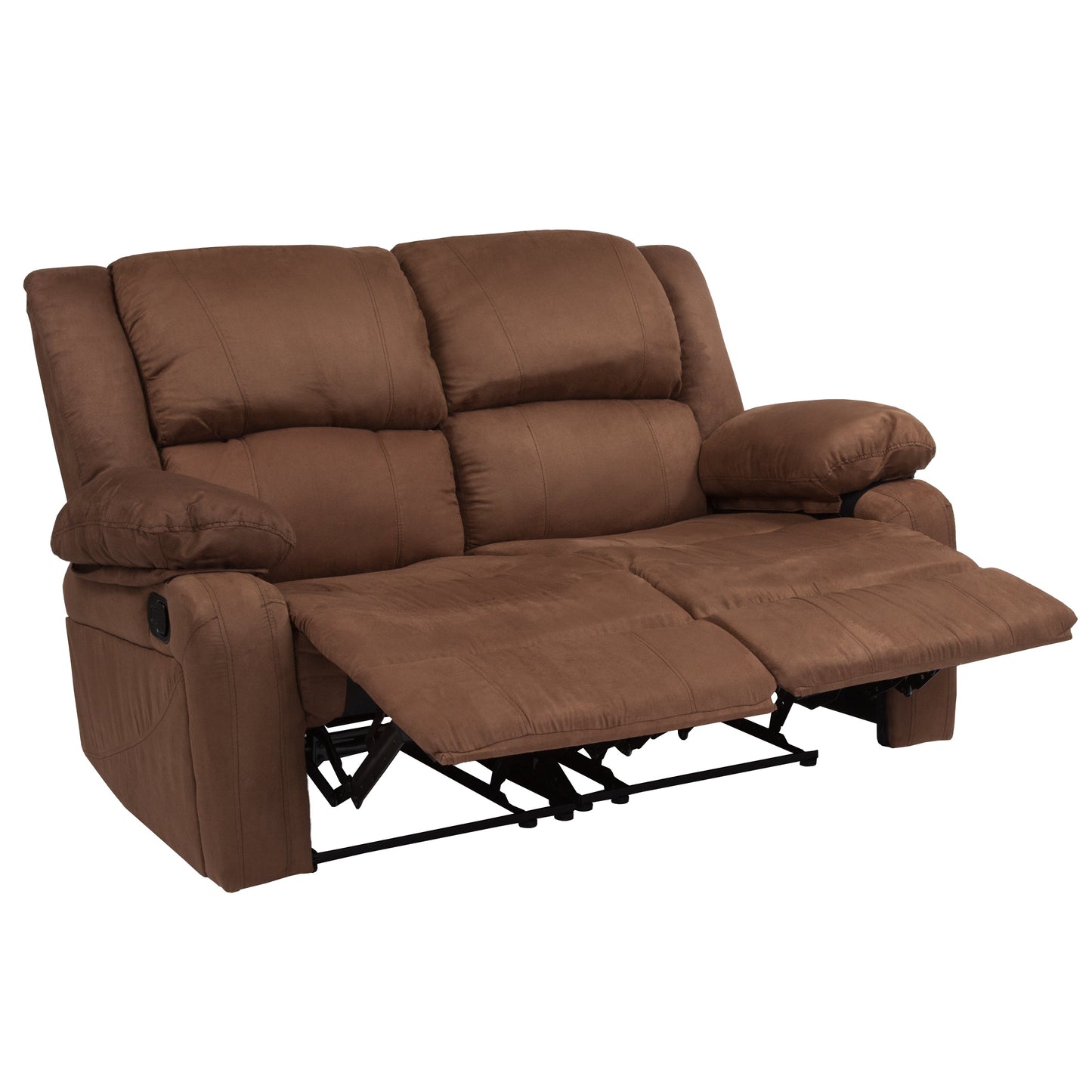 BN Microfiber Recline Loveseat BT-70597-LS-BN-MIC-GG