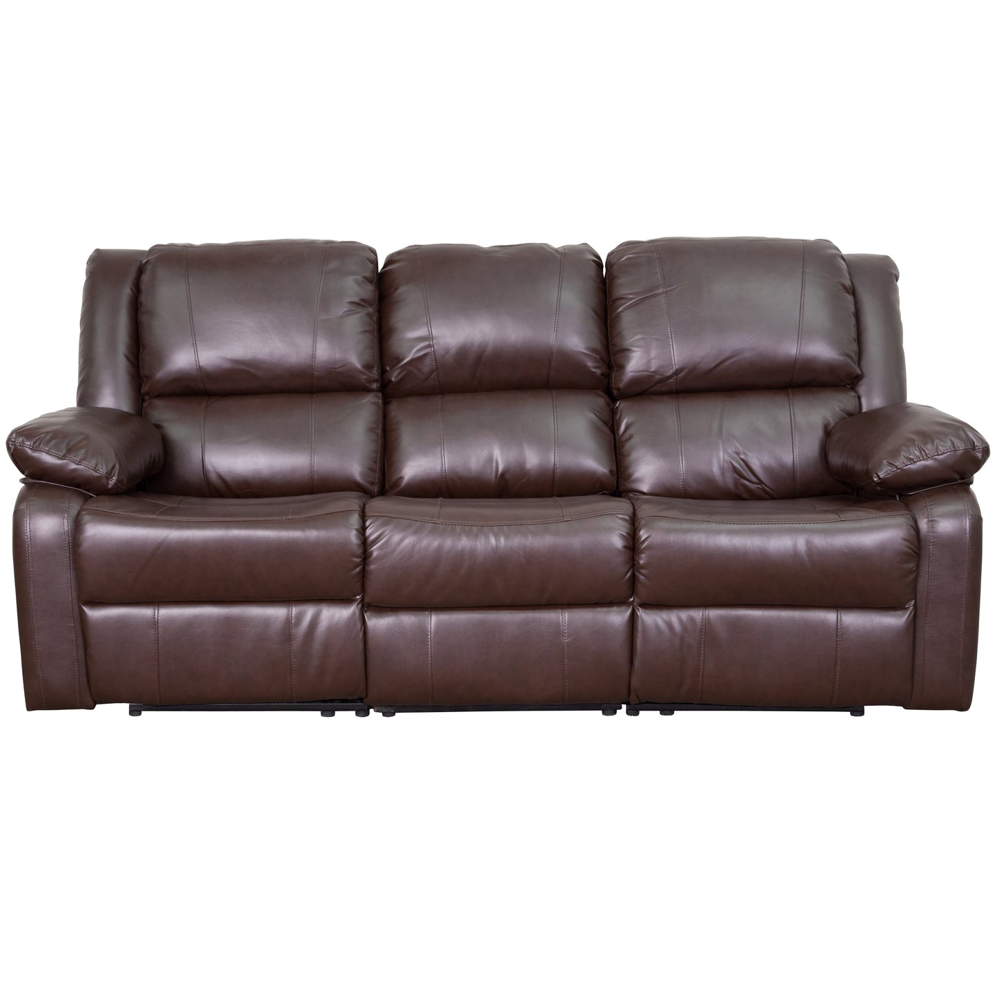 Brown Leather Recliner Sofa BT-70597-SOF-BN-GG