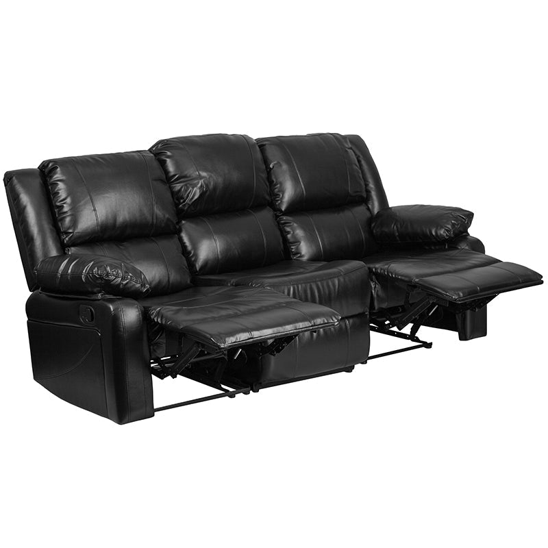 Black Leather Recliner Sofa BT-70597-SOF-GG