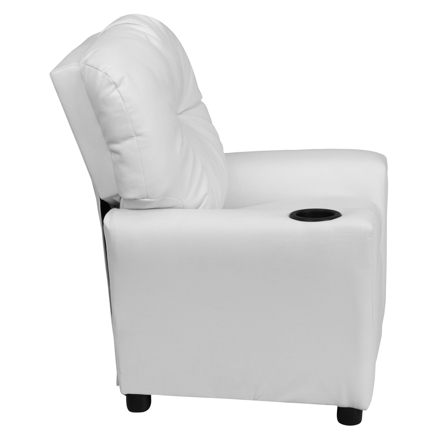 White Vinyl Kids Recliner BT-7950-KID-WHITE-GG