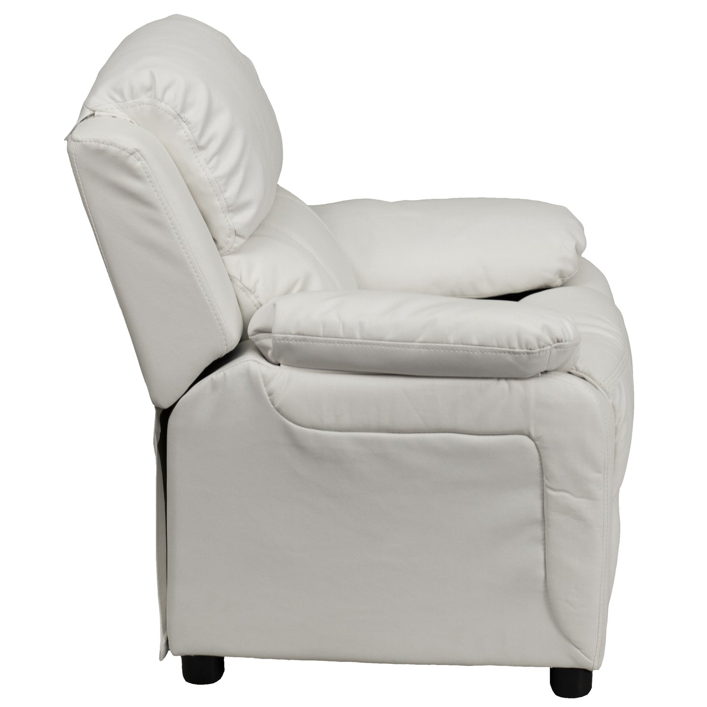 White Vinyl Kids Recliner BT-7985-KID-WHITE-GG