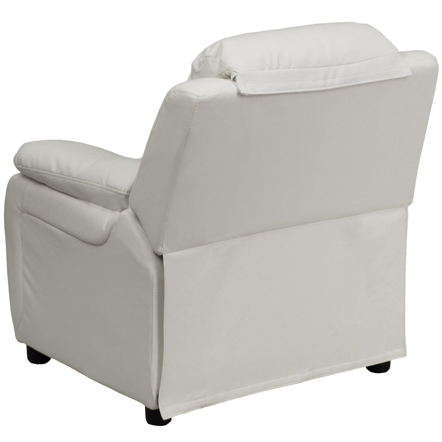 White Vinyl Kids Recliner BT-7985-KID-WHITE-GG