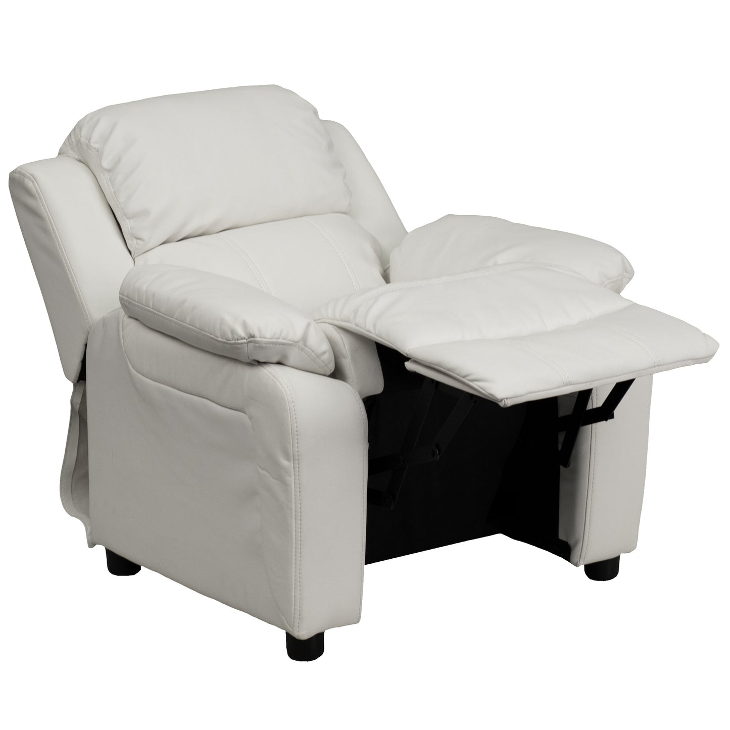 White Vinyl Kids Recliner BT-7985-KID-WHITE-GG