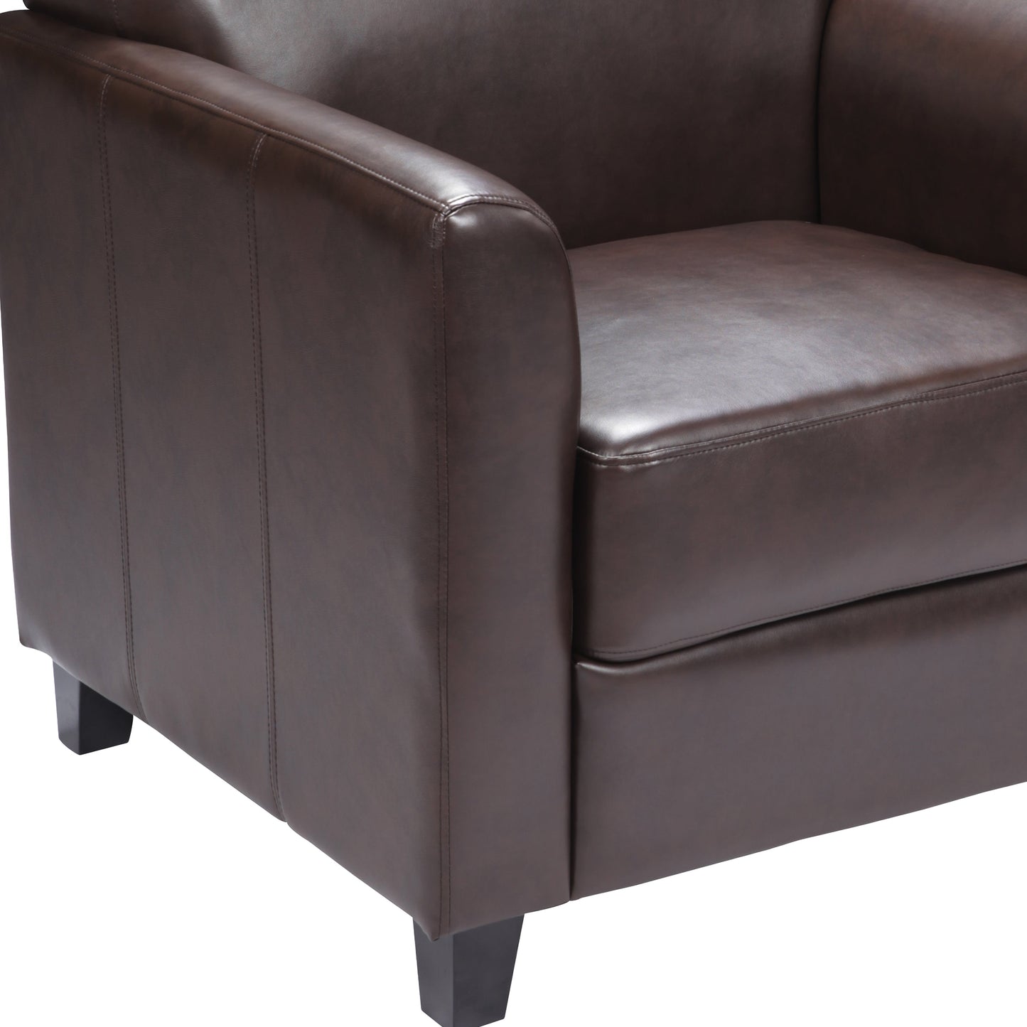 Brown Leather Chair BT-827-1-BN-GG