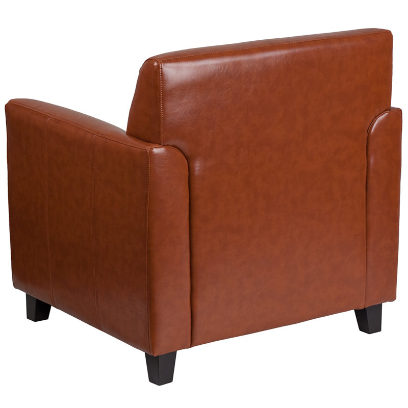 Cognac Leather Chair BT-827-1-CG-GG