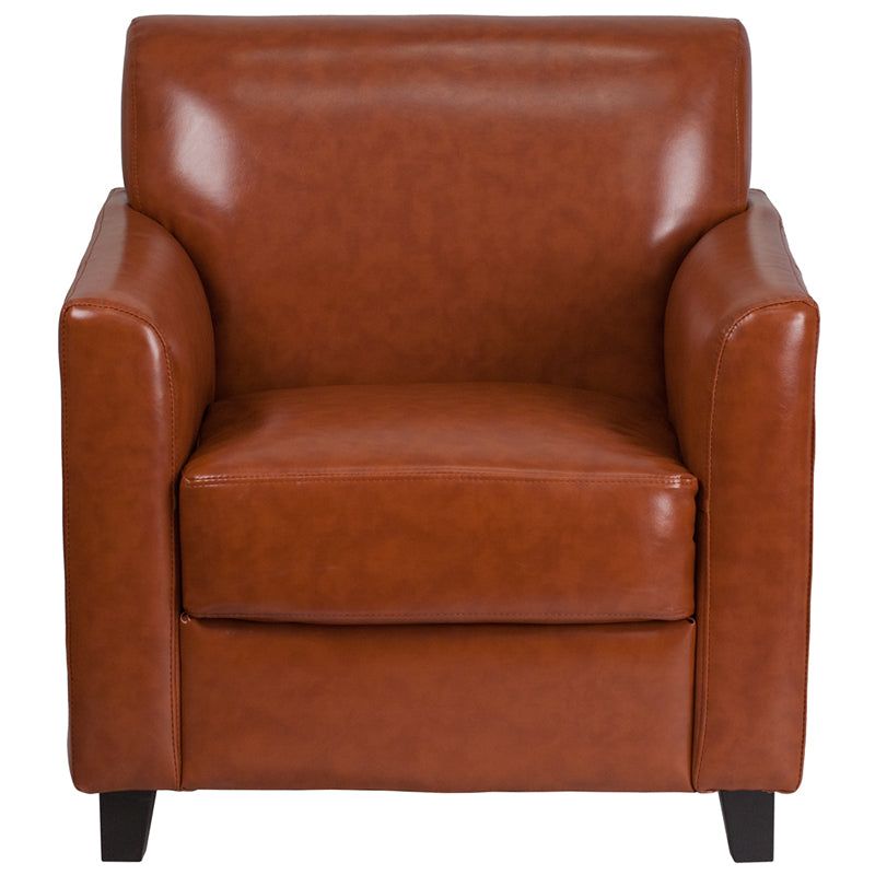 Cognac Leather Chair BT-827-1-CG-GG