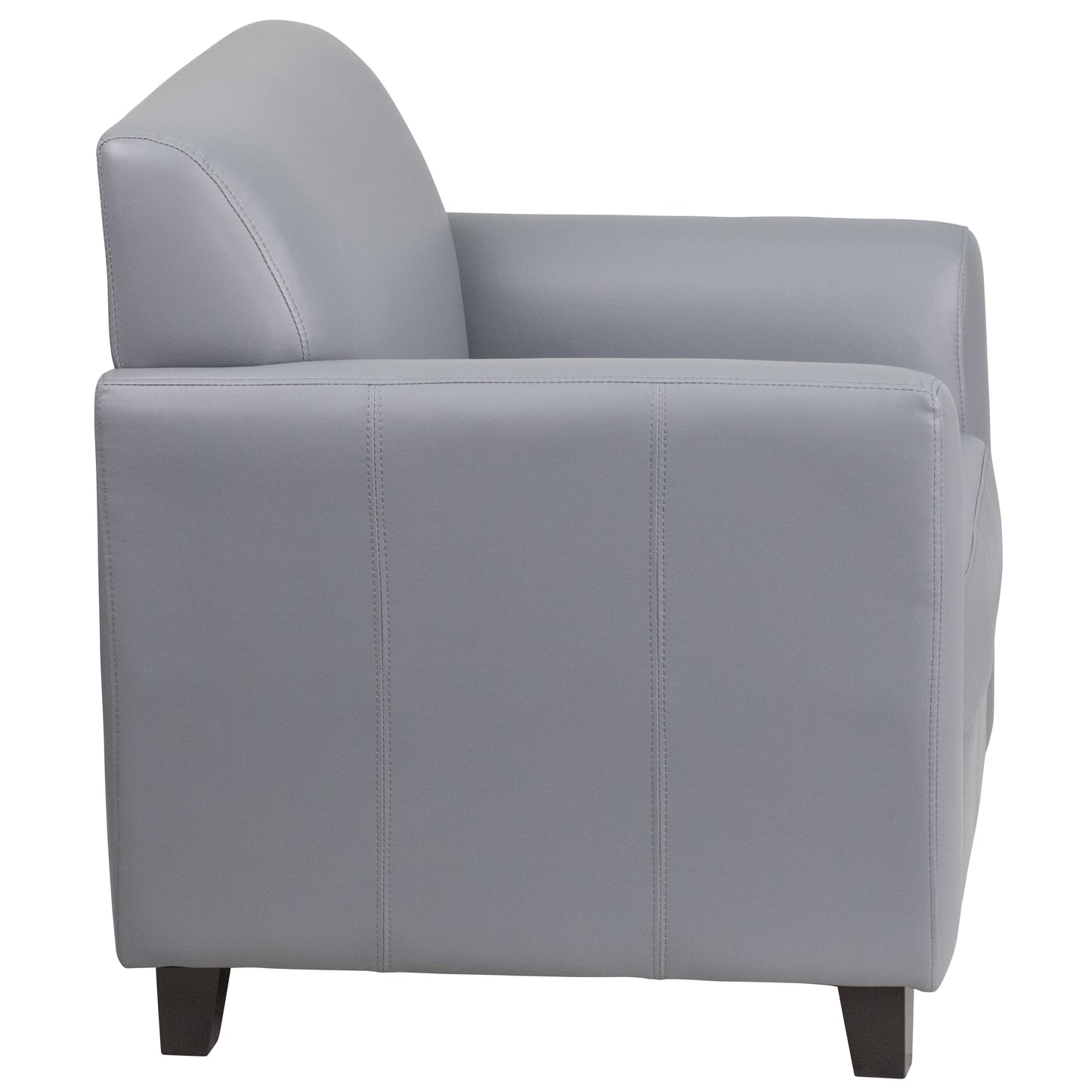 Gray Leather Chair BT-827-1-GY-GG