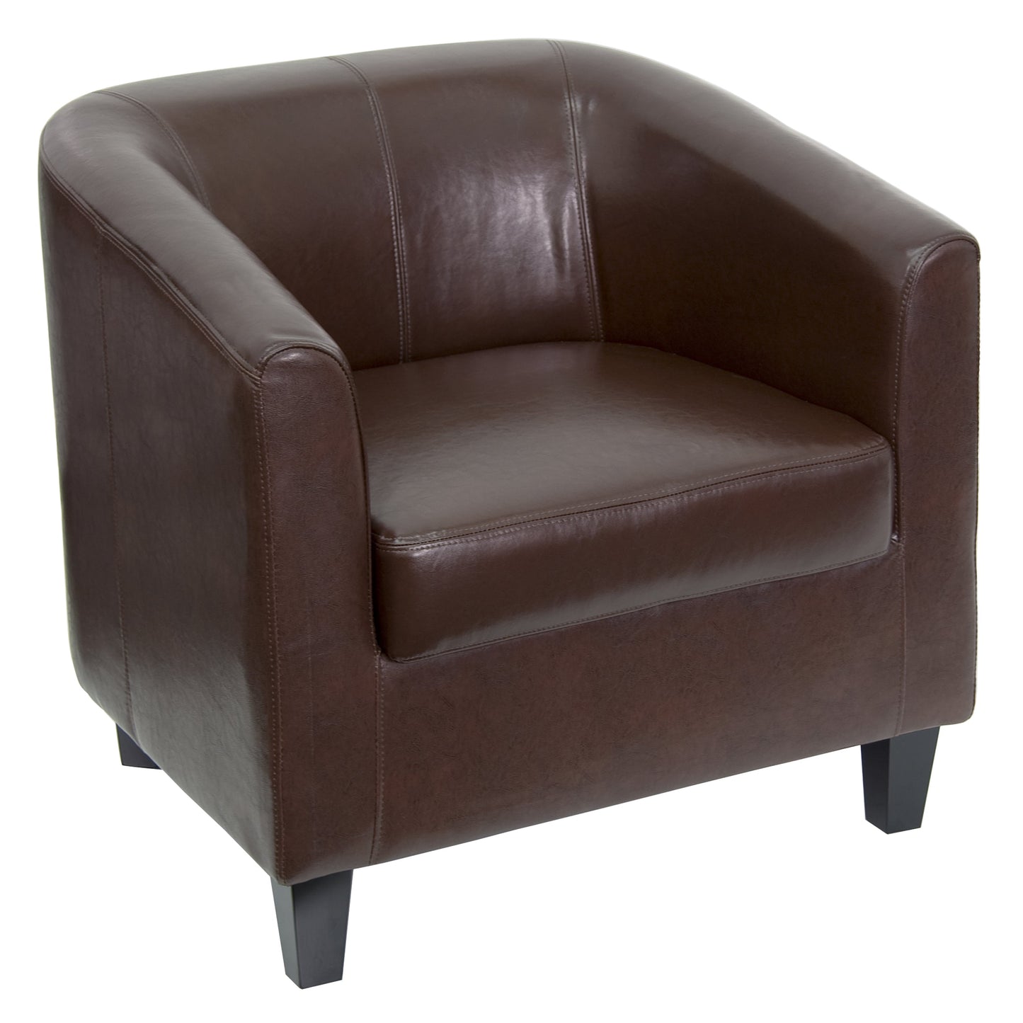 Brown Leather Guest Chair BT-873-BN-GG