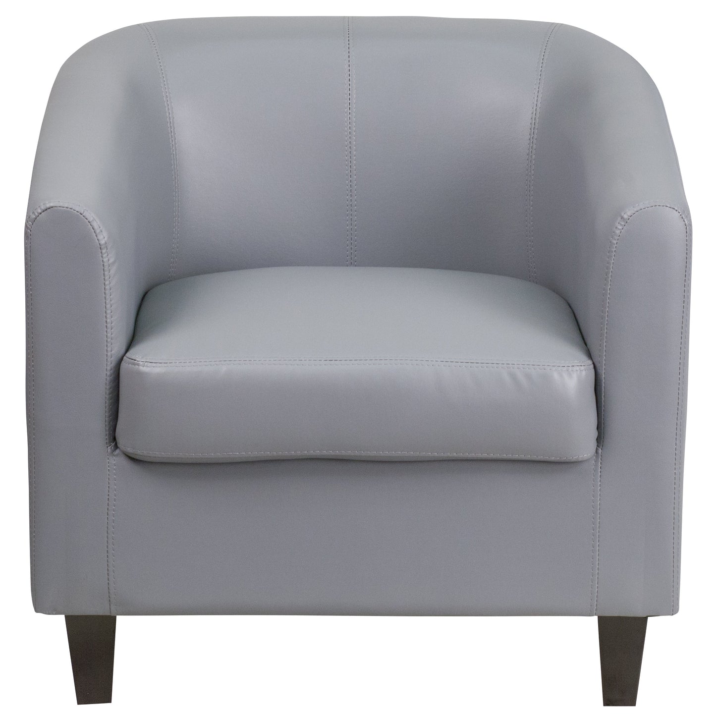 Gray Leather Guest Chair BT-873-GY-GG