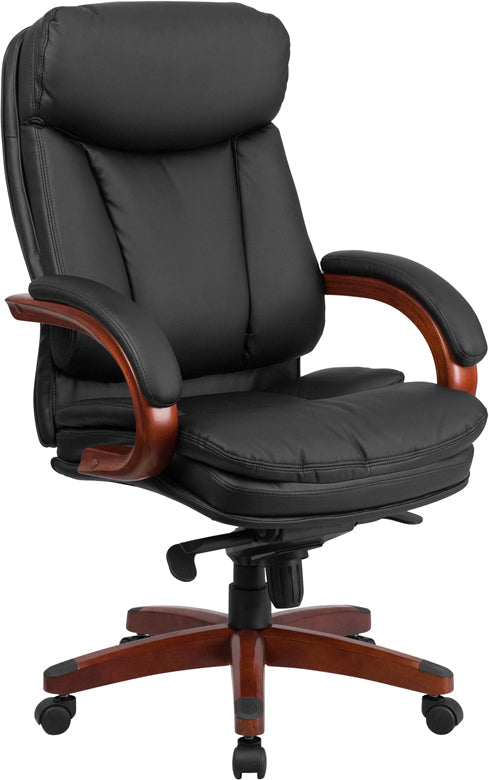 Black High Back Leather Chair BT-90171H-S-GG