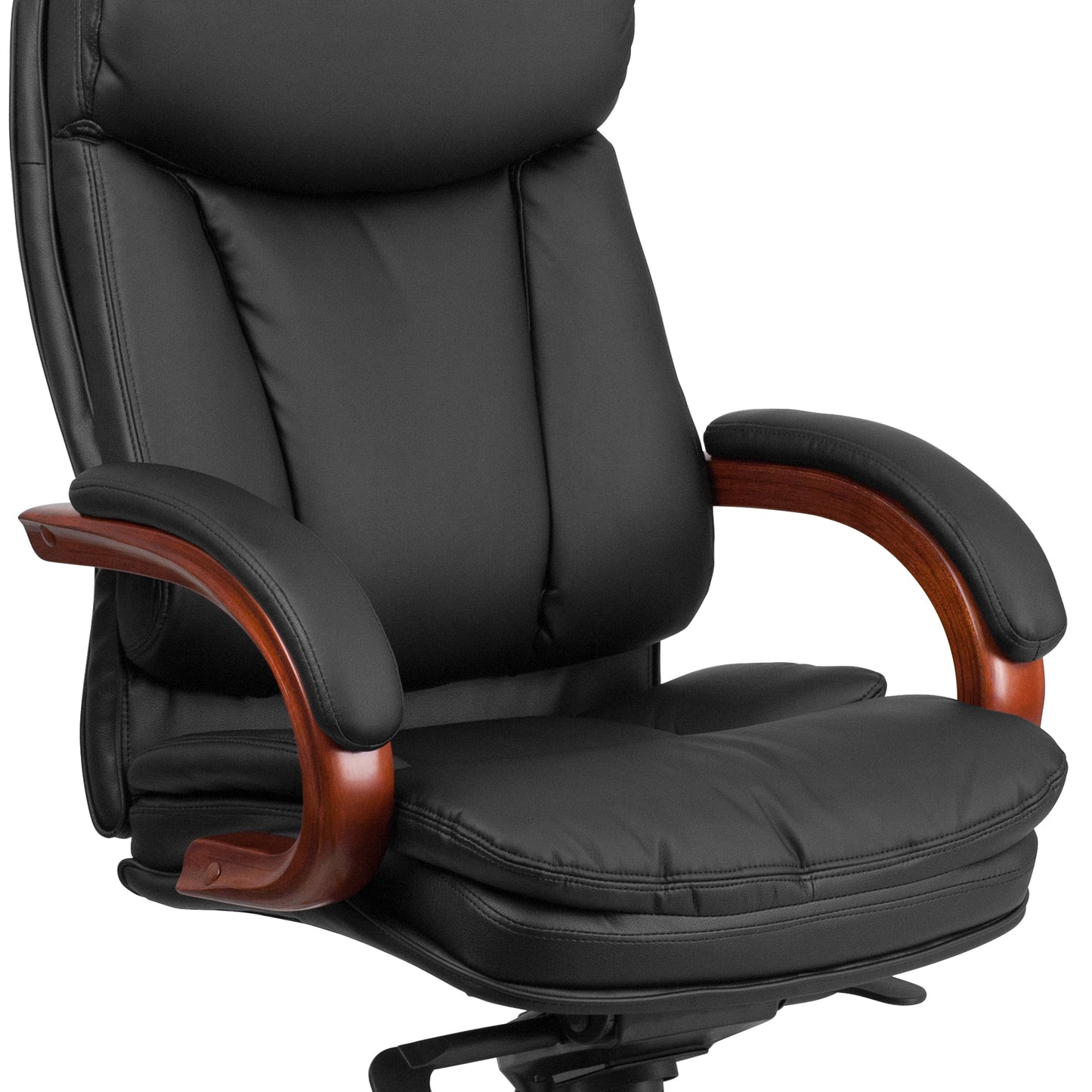 Black High Back Leather Chair BT-90171H-S-GG