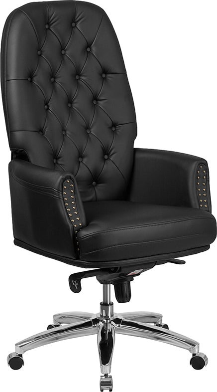 Black High Back Leather Chair BT-90269H-BK-GG