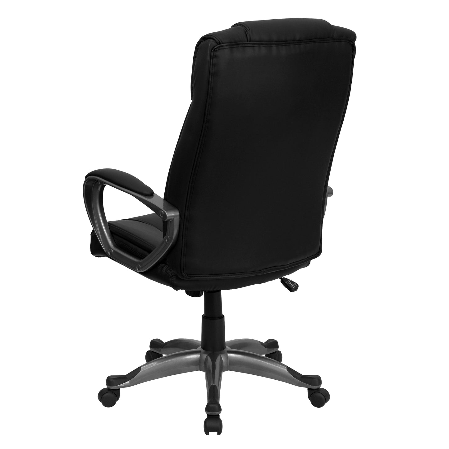 Black High Back Leather Chair BT-9177-BK-GG