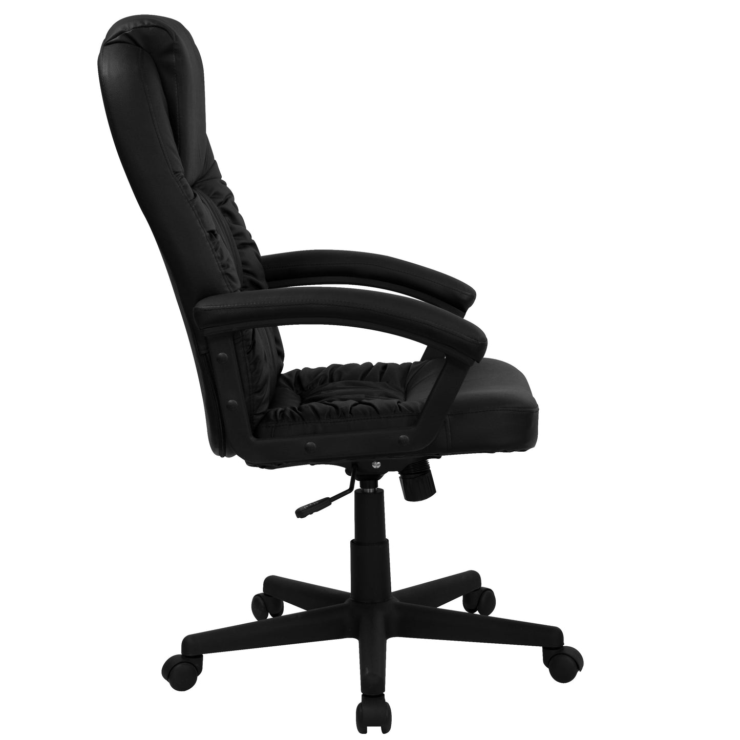 Black High Back Leather Chair BT-983-BK-GG