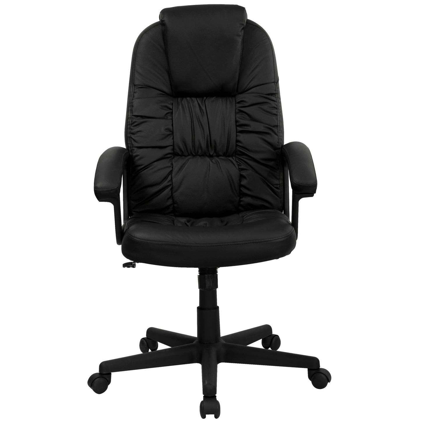 Black High Back Leather Chair BT-983-BK-GG