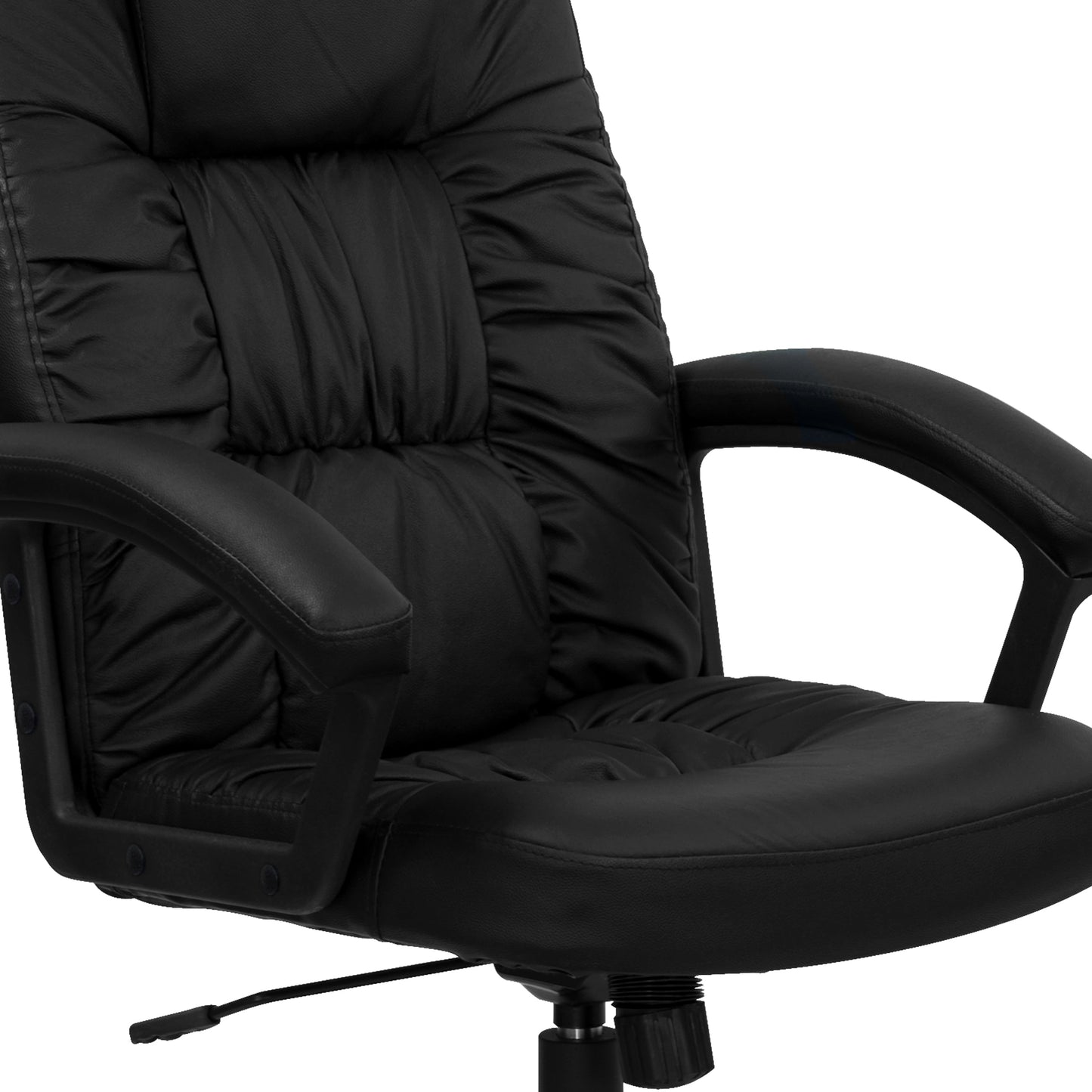 Black High Back Leather Chair BT-983-BK-GG