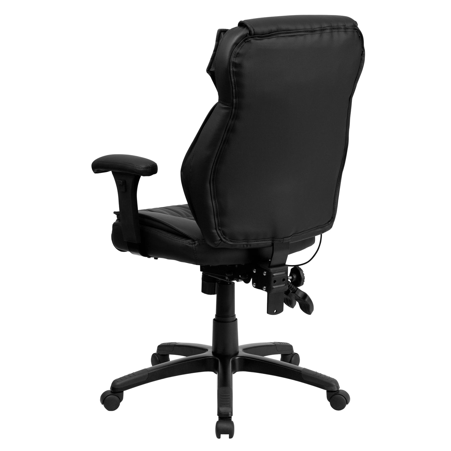 Black High Back Leather Chair BT-9835H-GG