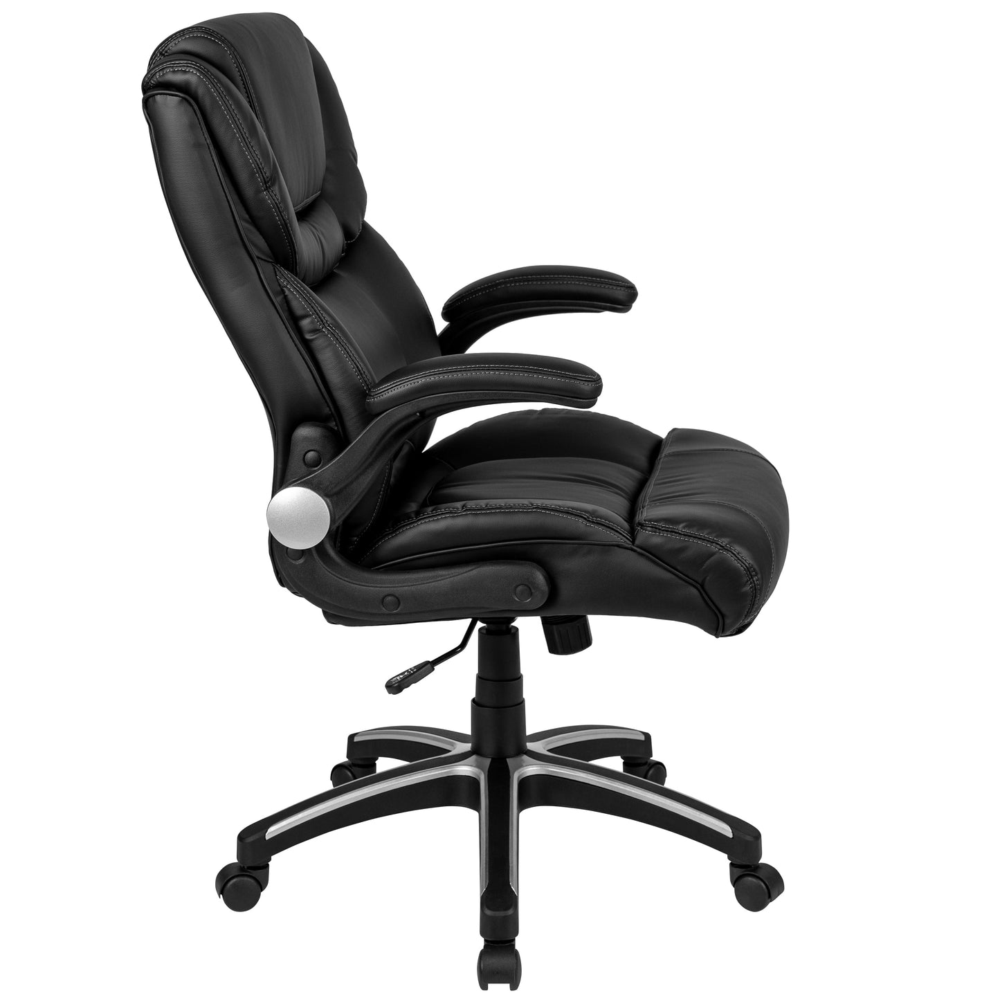 Black High Back Leather Chair BT-9896H-GG