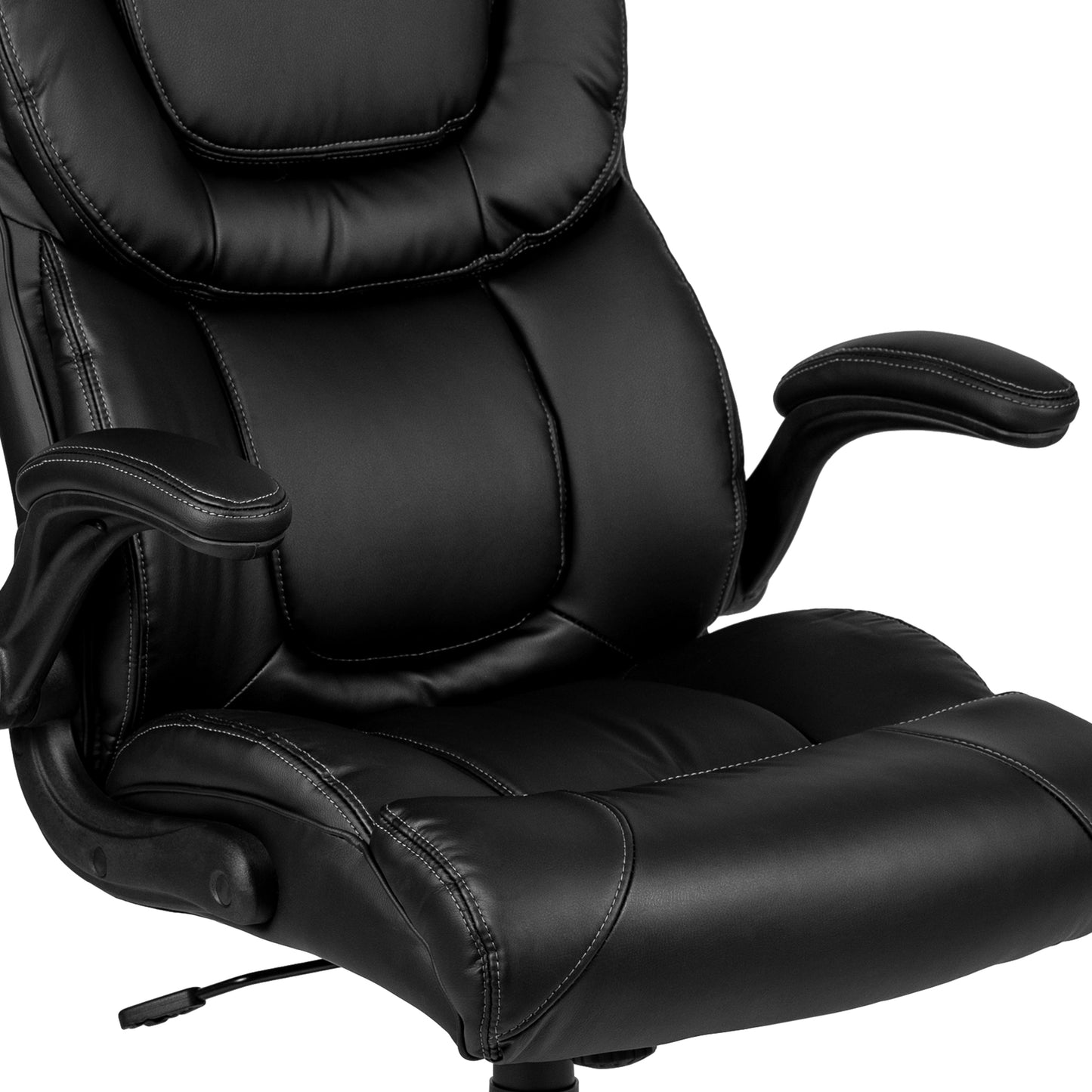 Black High Back Leather Chair BT-9896H-GG