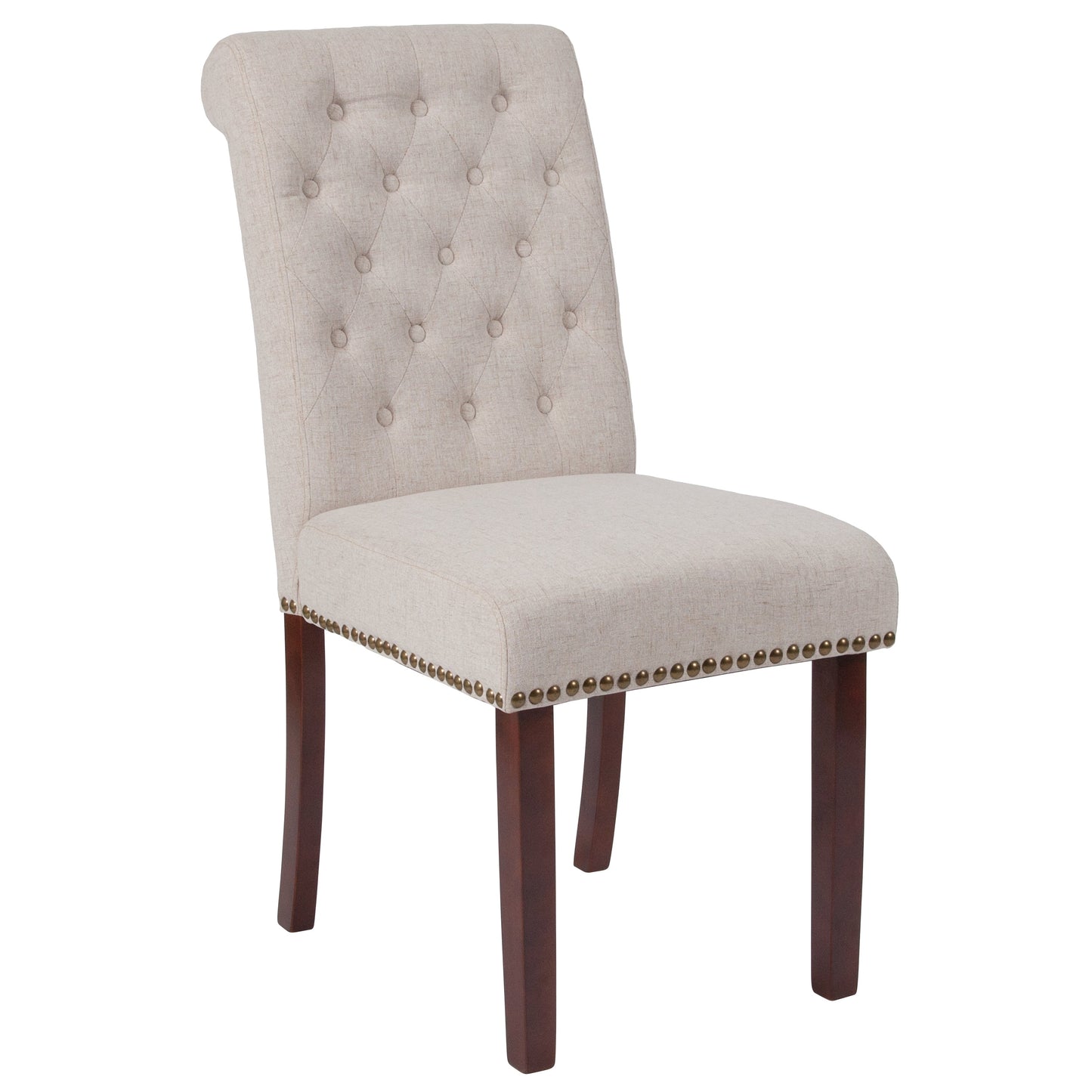 Beige Fabric Parsons Chair BT-P-BGE-FAB-GG