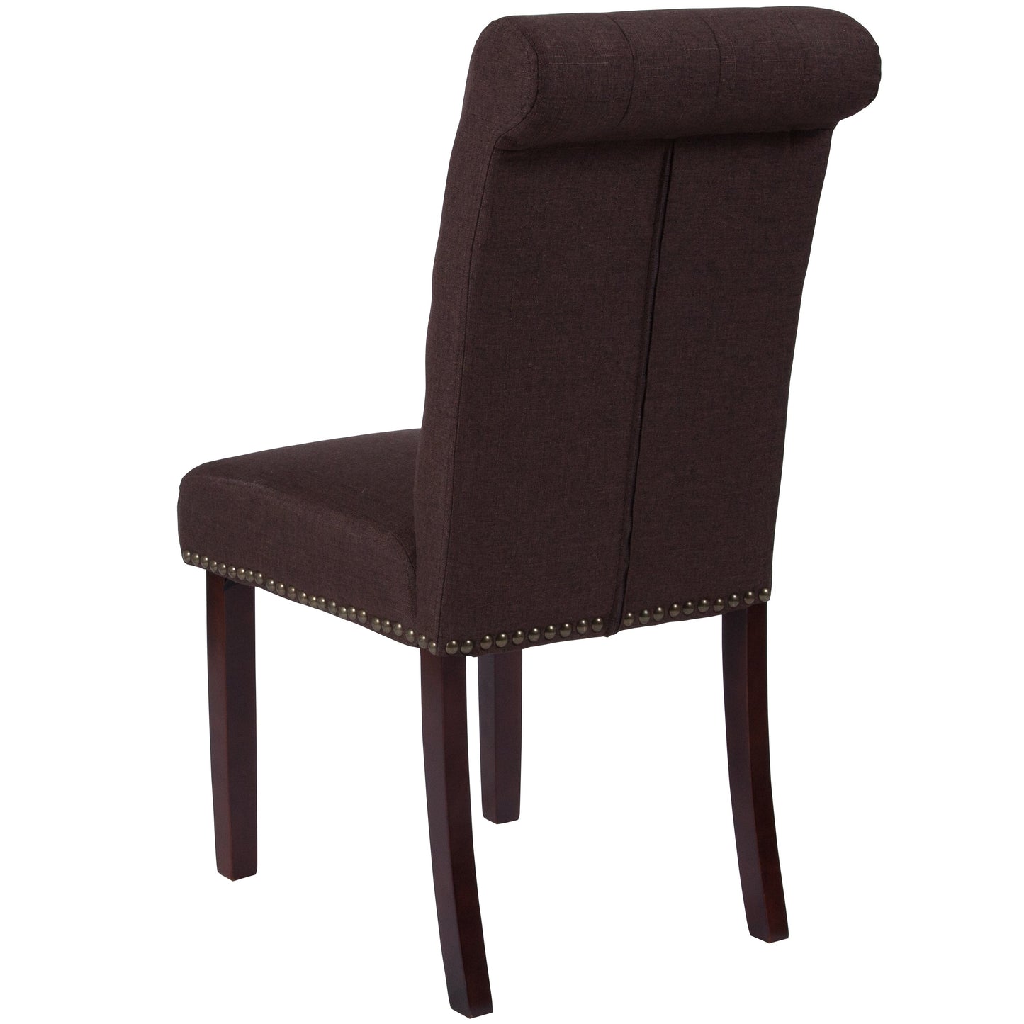 Brown Fabric Parsons Chair BT-P-BRN-FAB-GG