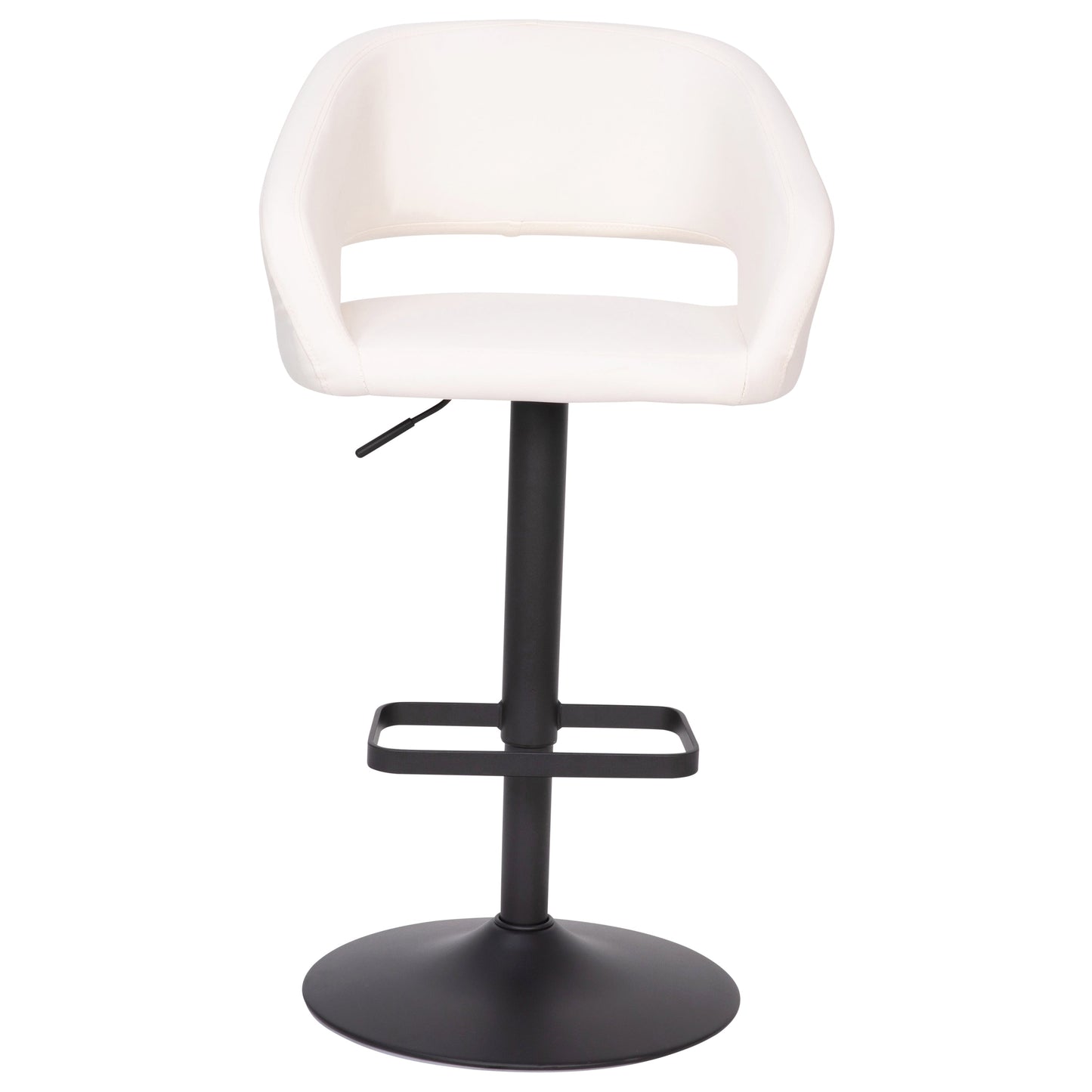 White Vinyl Barstool CH-122070-WHBK-GG