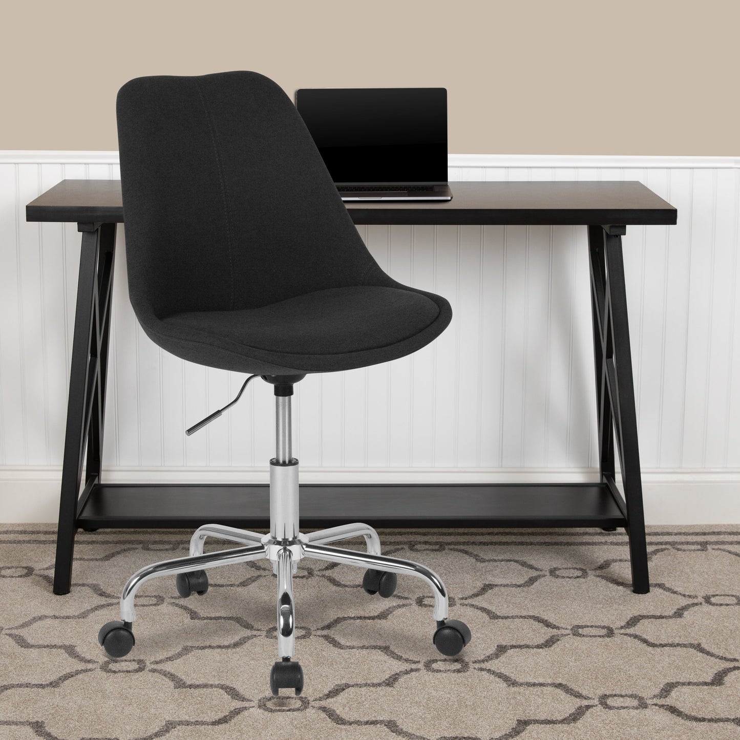 Black Fabric Task Chair CH-152783-BK-GG