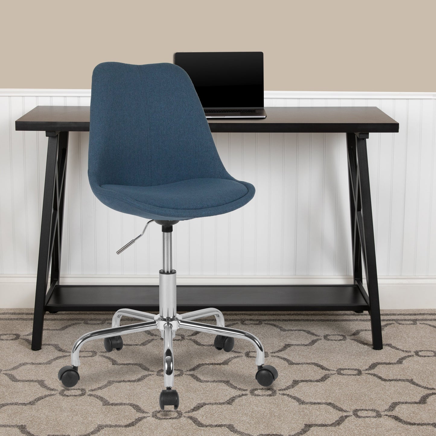 Blue Fabric Task Chair CH-152783-BL-GG