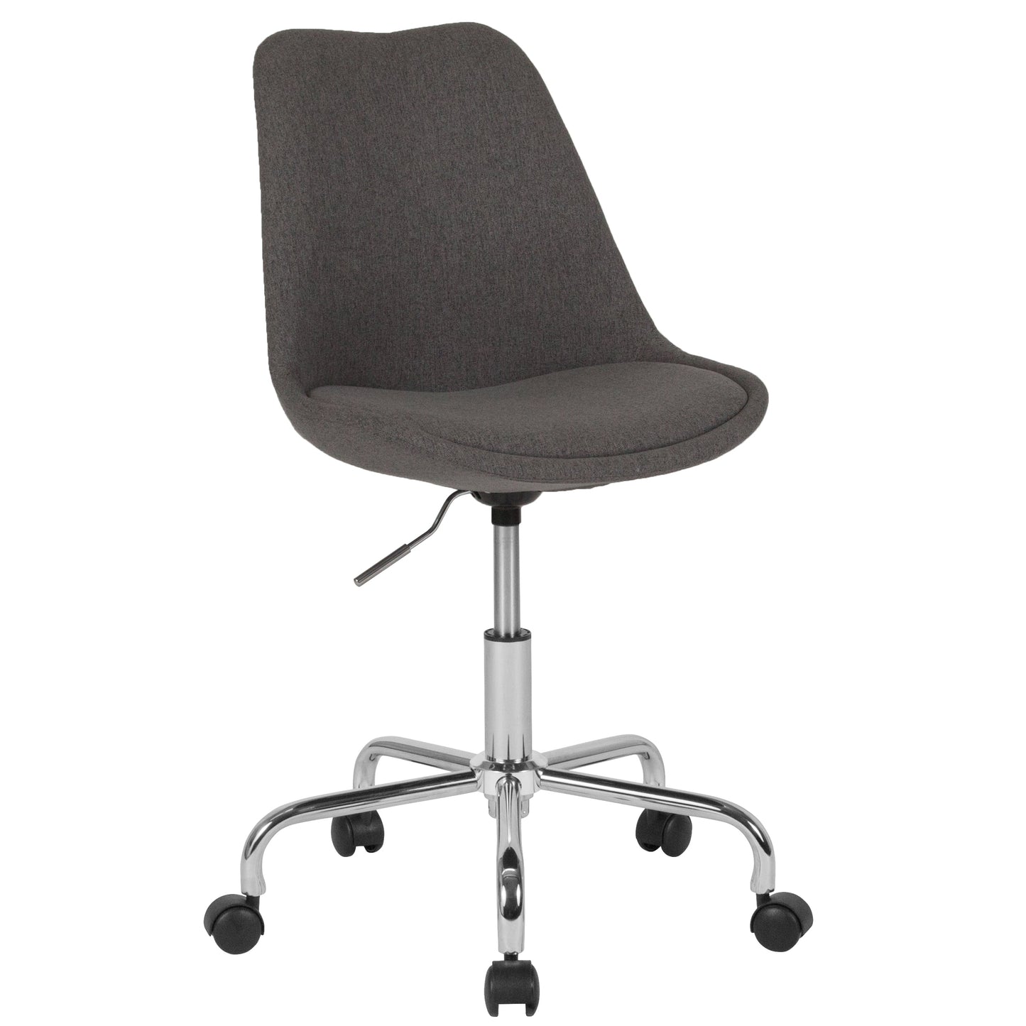 Dark Gray Fabric Task Chair CH-152783-DKGY-GG