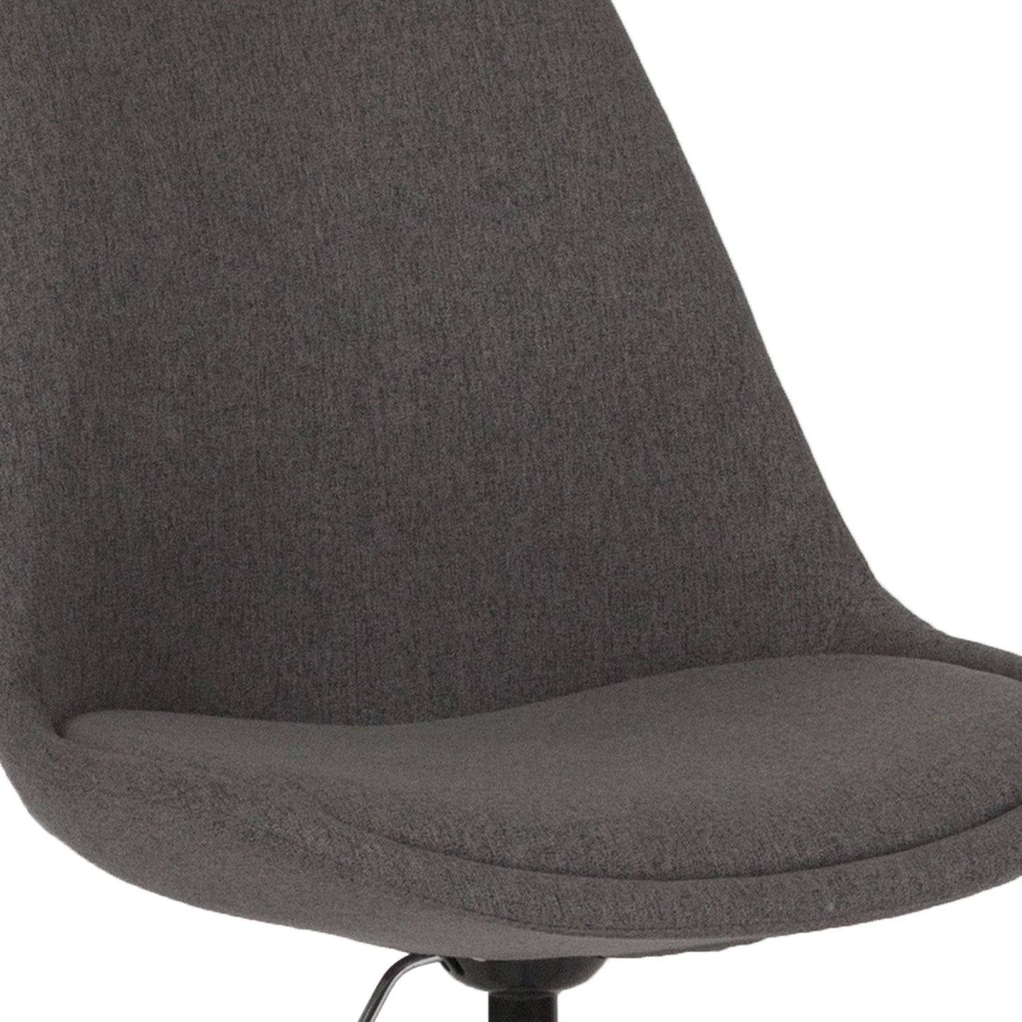 Dark Gray Fabric Task Chair CH-152783-DKGY-GG