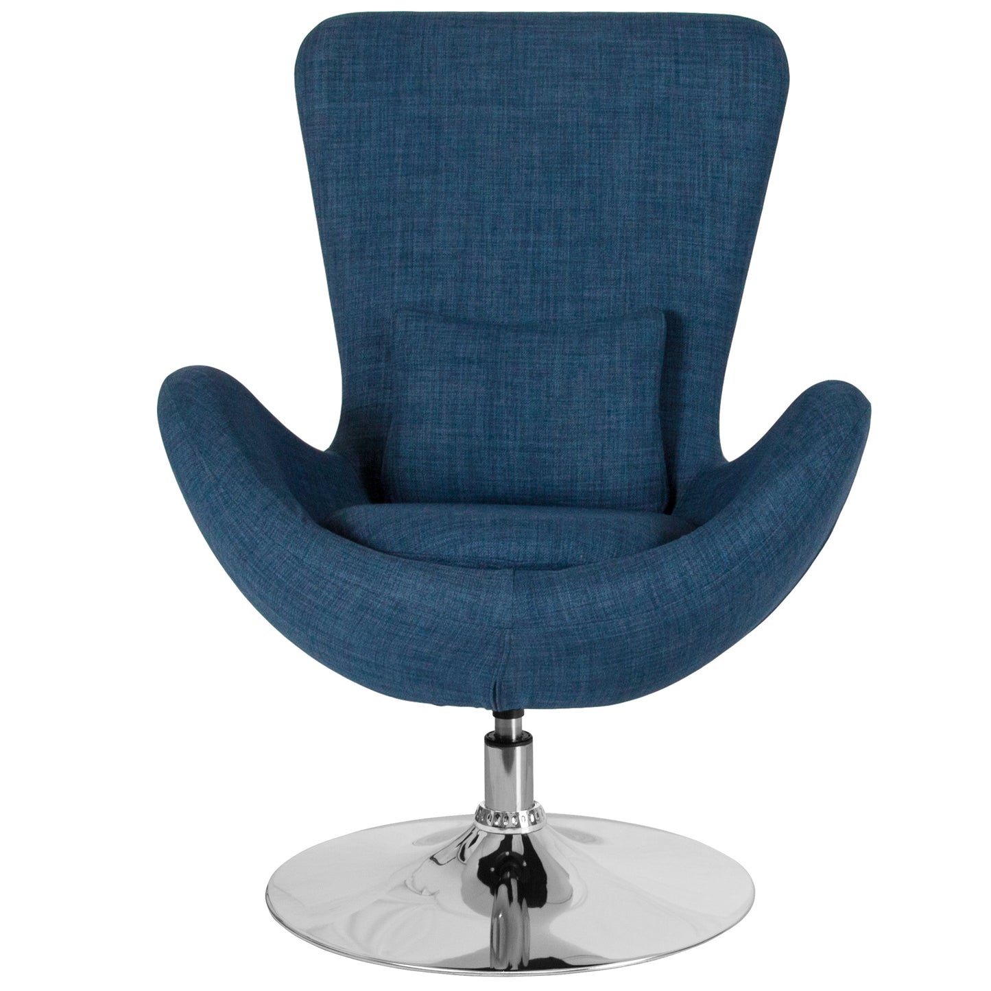 Blue Fabric Egg Series Chair CH-162430-BL-FAB-GG