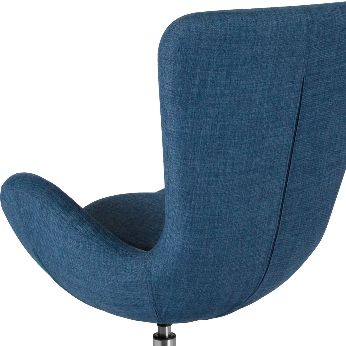 Blue Fabric Egg Series Chair CH-162430-BL-FAB-GG