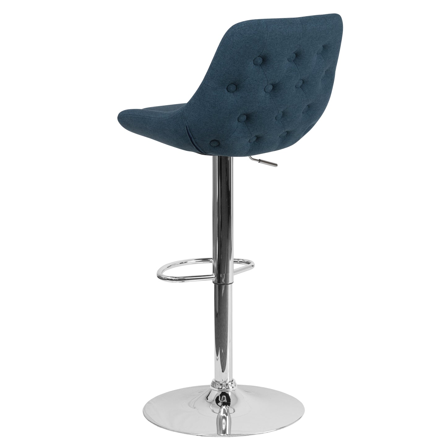 Blue Fabric Swivel Bar Stool CH-182050X000-BLFAB-GG