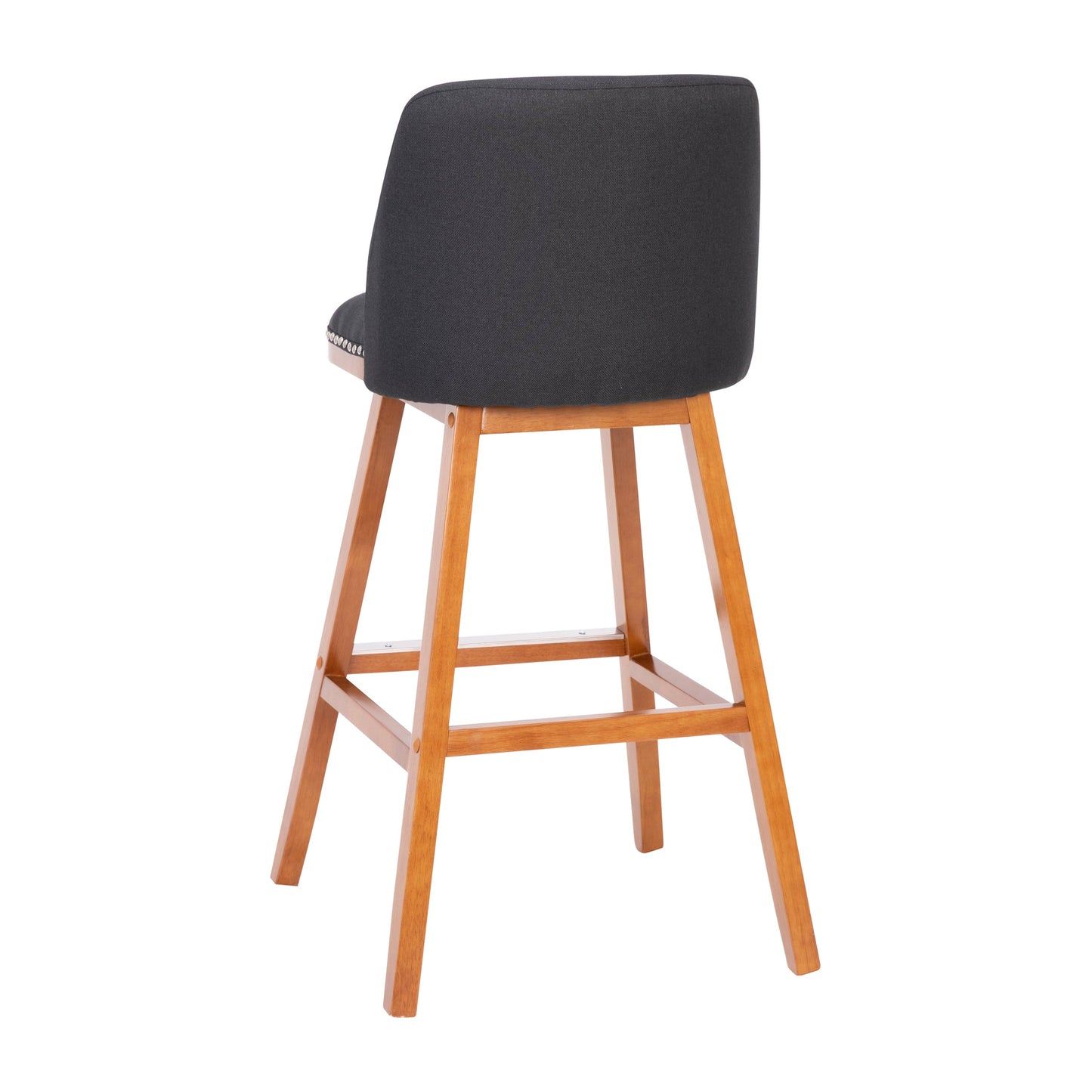 2PK 30" Charcoal Linen Stools CH-192162X000-30-CHAR-GG